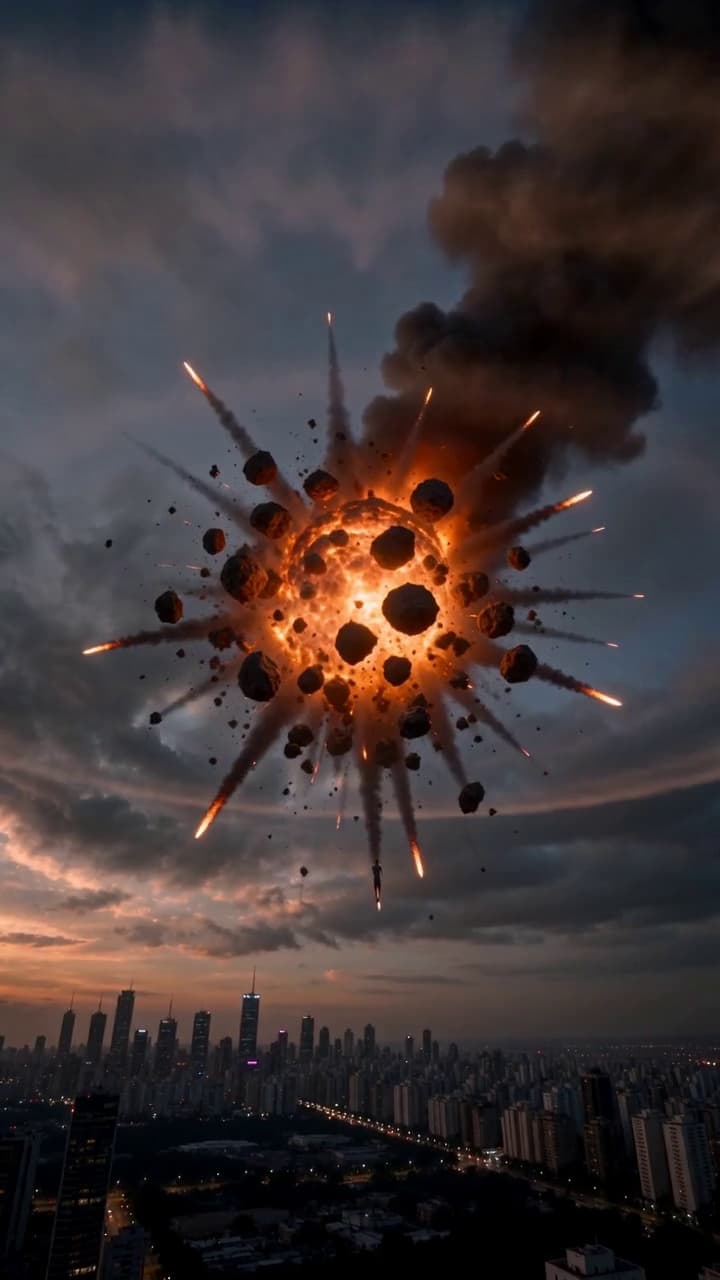 Shatter the meteor and save the Earth.