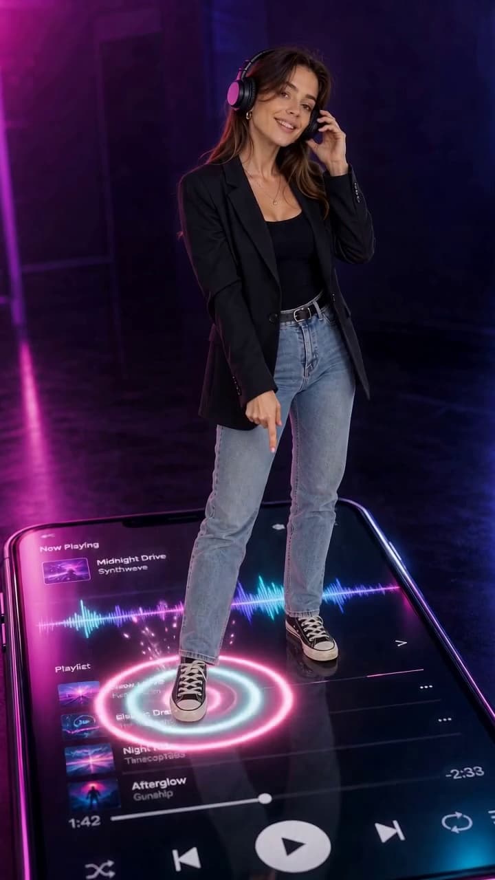 Dance on phone
