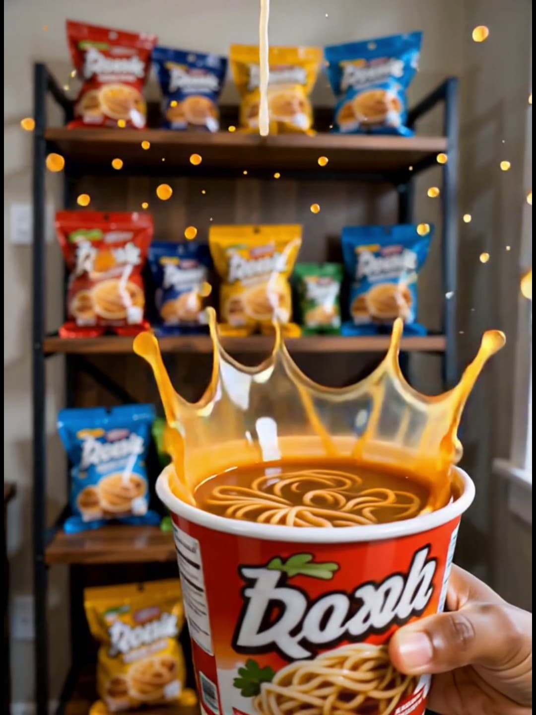 Eating and drinking in slow motion