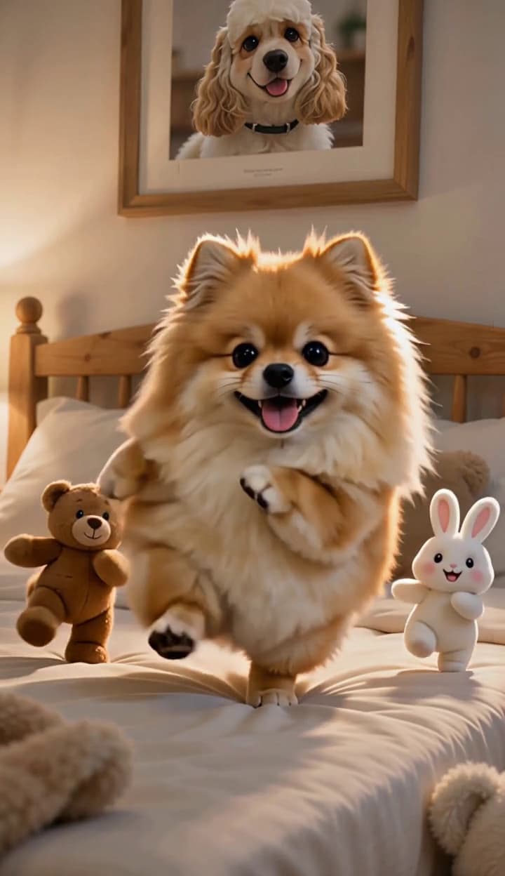 Cute Puppy Dancing