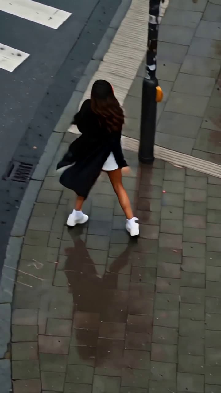 雨中漫步