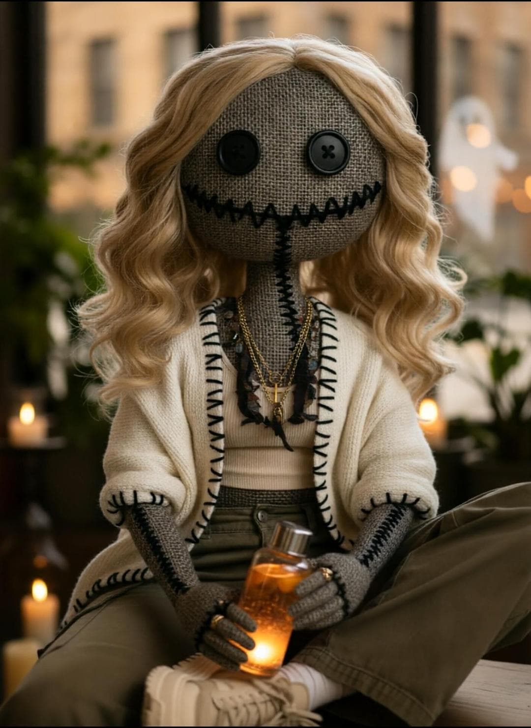 Muñeco Vudú de Halloween