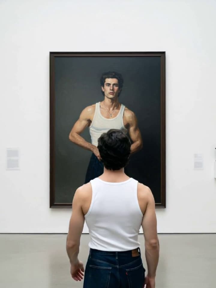 Retrato de Museo IA