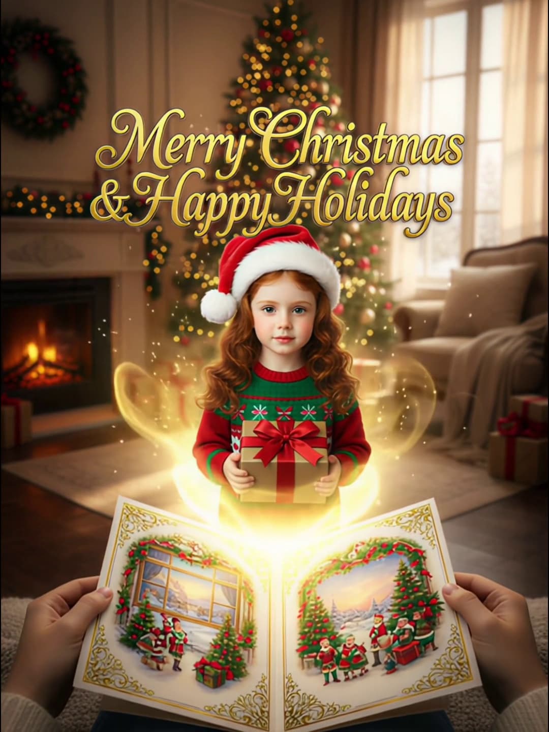 Tarjeta de Navidad Entregada