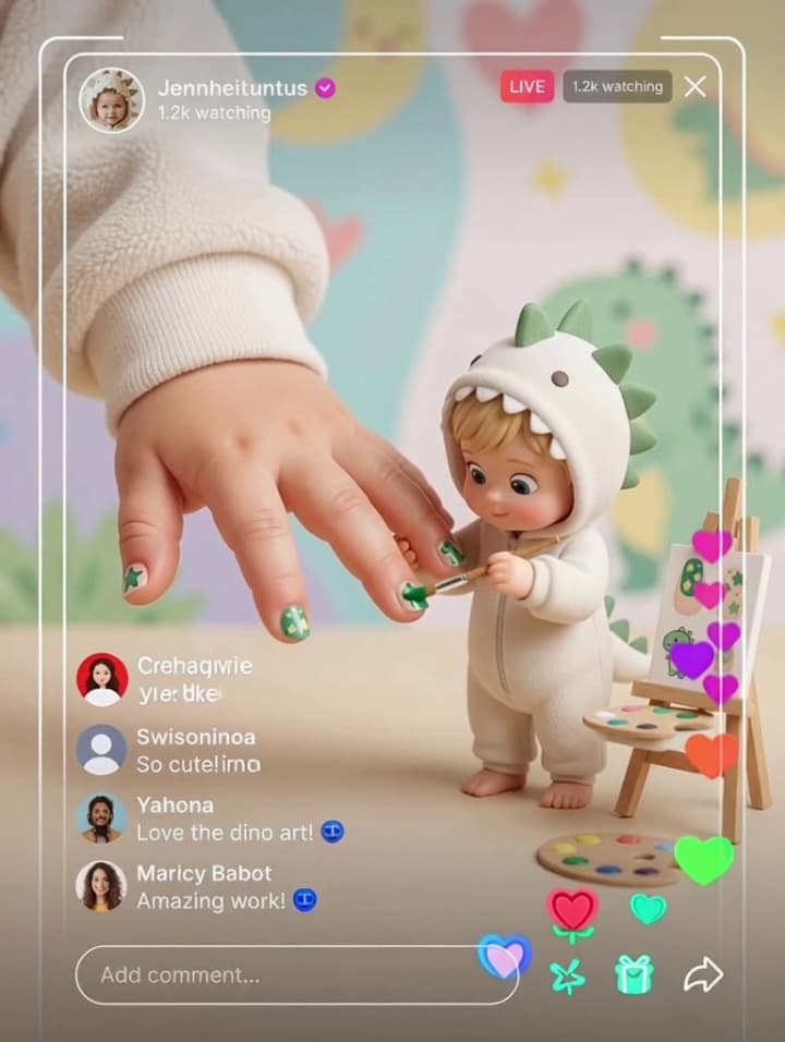 Miniature Nail Artist Live