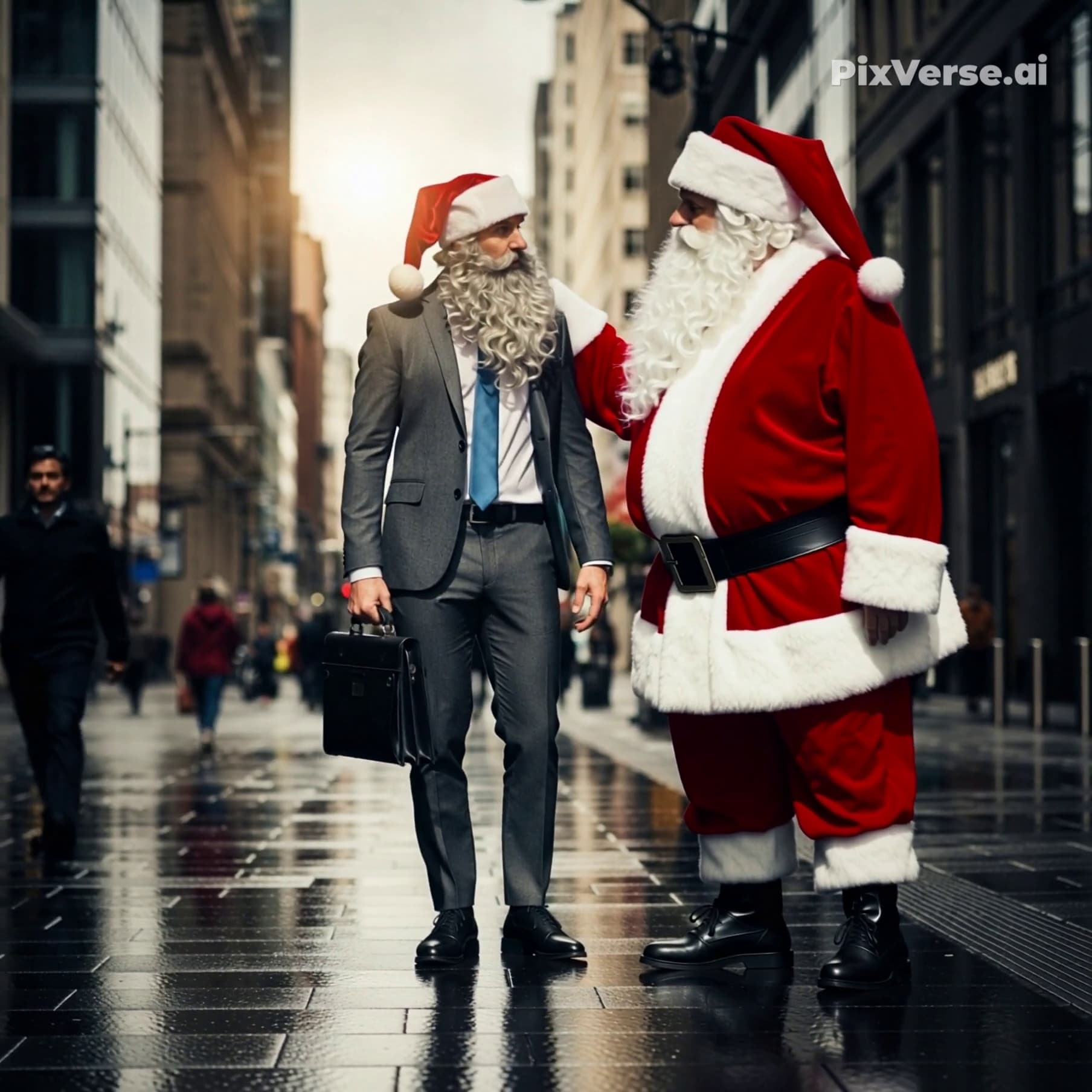 ¡Felicidades! ¡Has sido elegido por Santa!