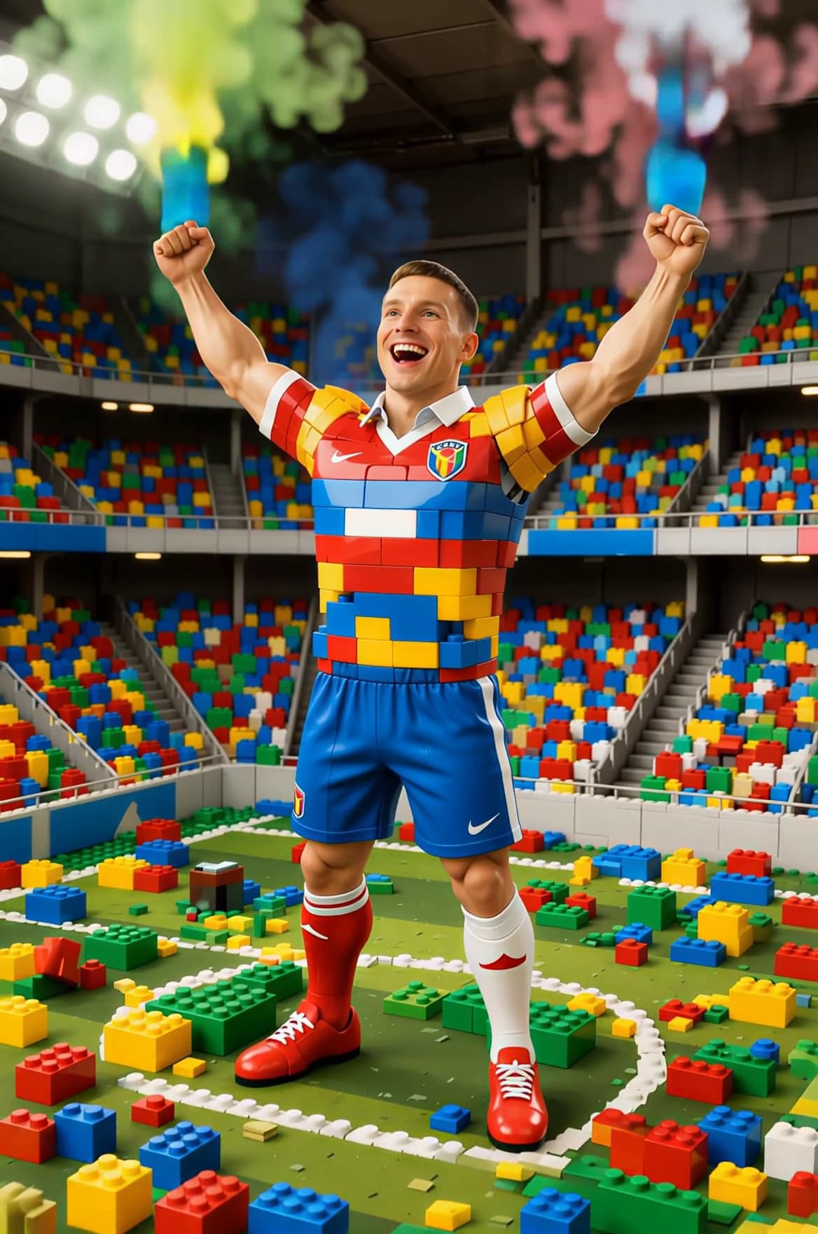 Brick Stadium Fan