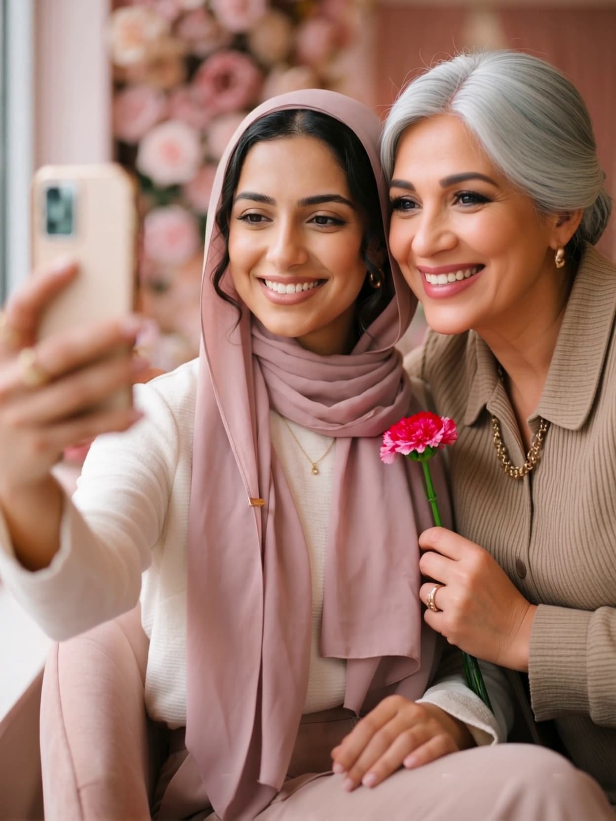 Mother's Day Selfie Portrait