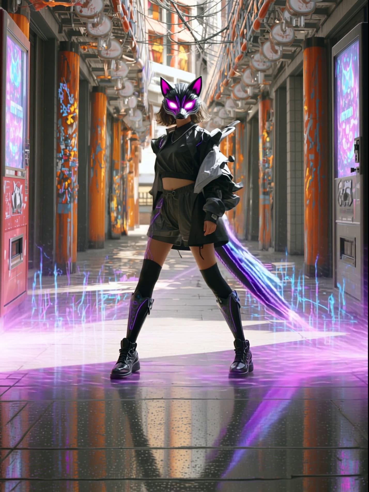 Neon Fox Rush