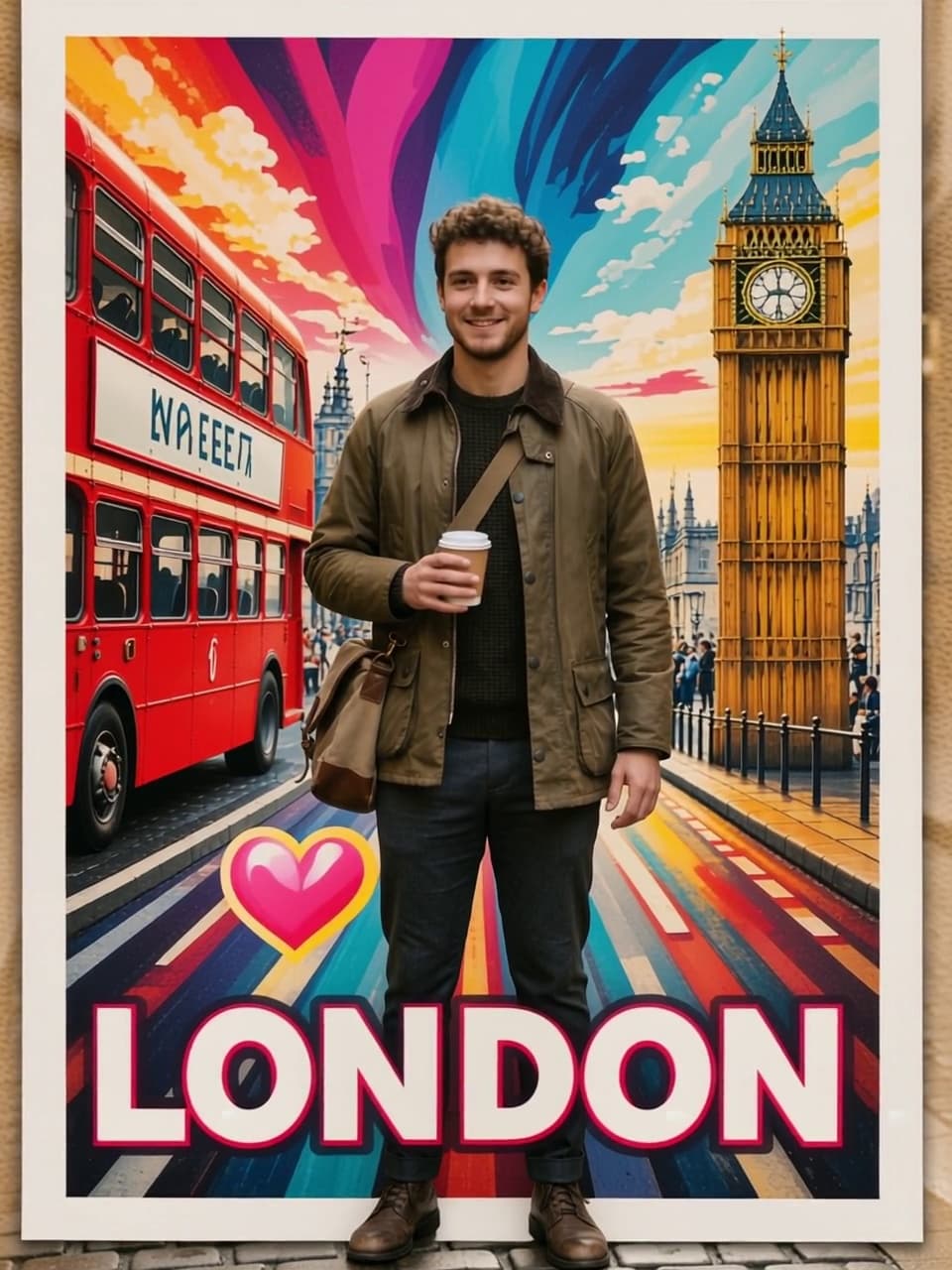 Tarjeta Vibrante de Londres