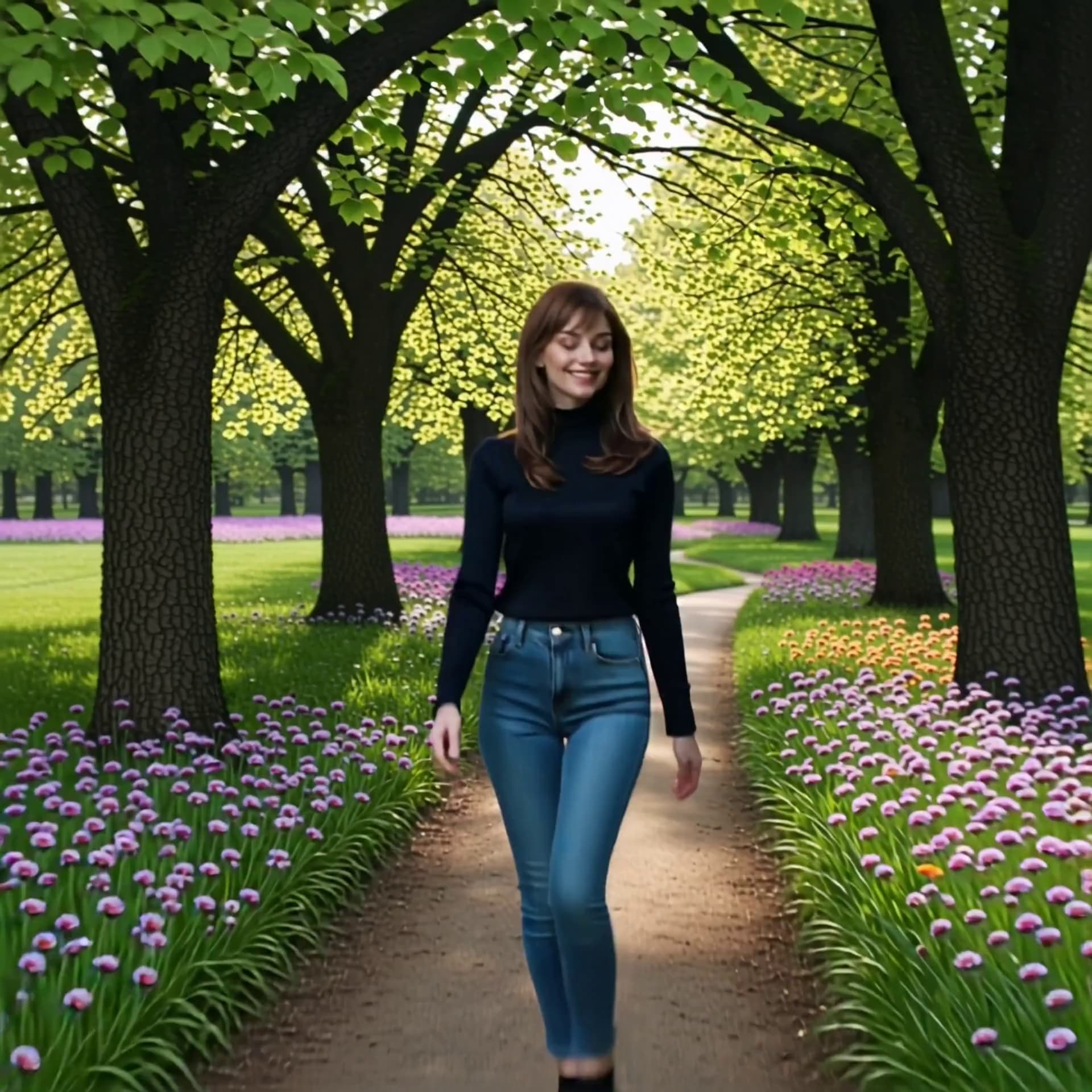 Paseo por el Parque de Primavera