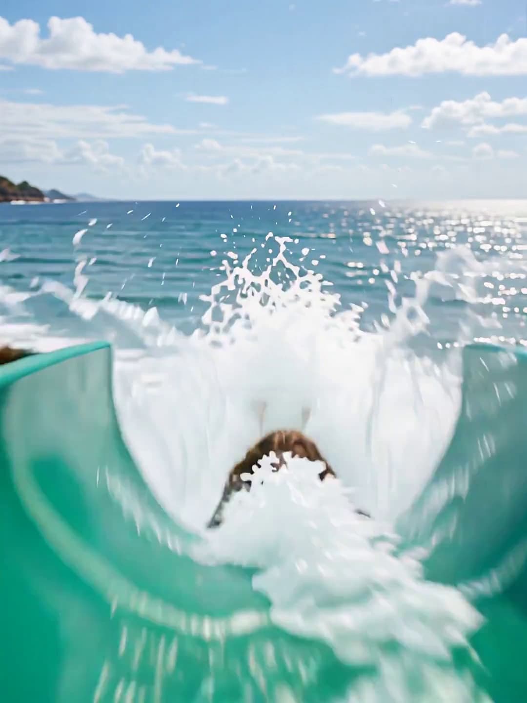 Instant Water Slide!