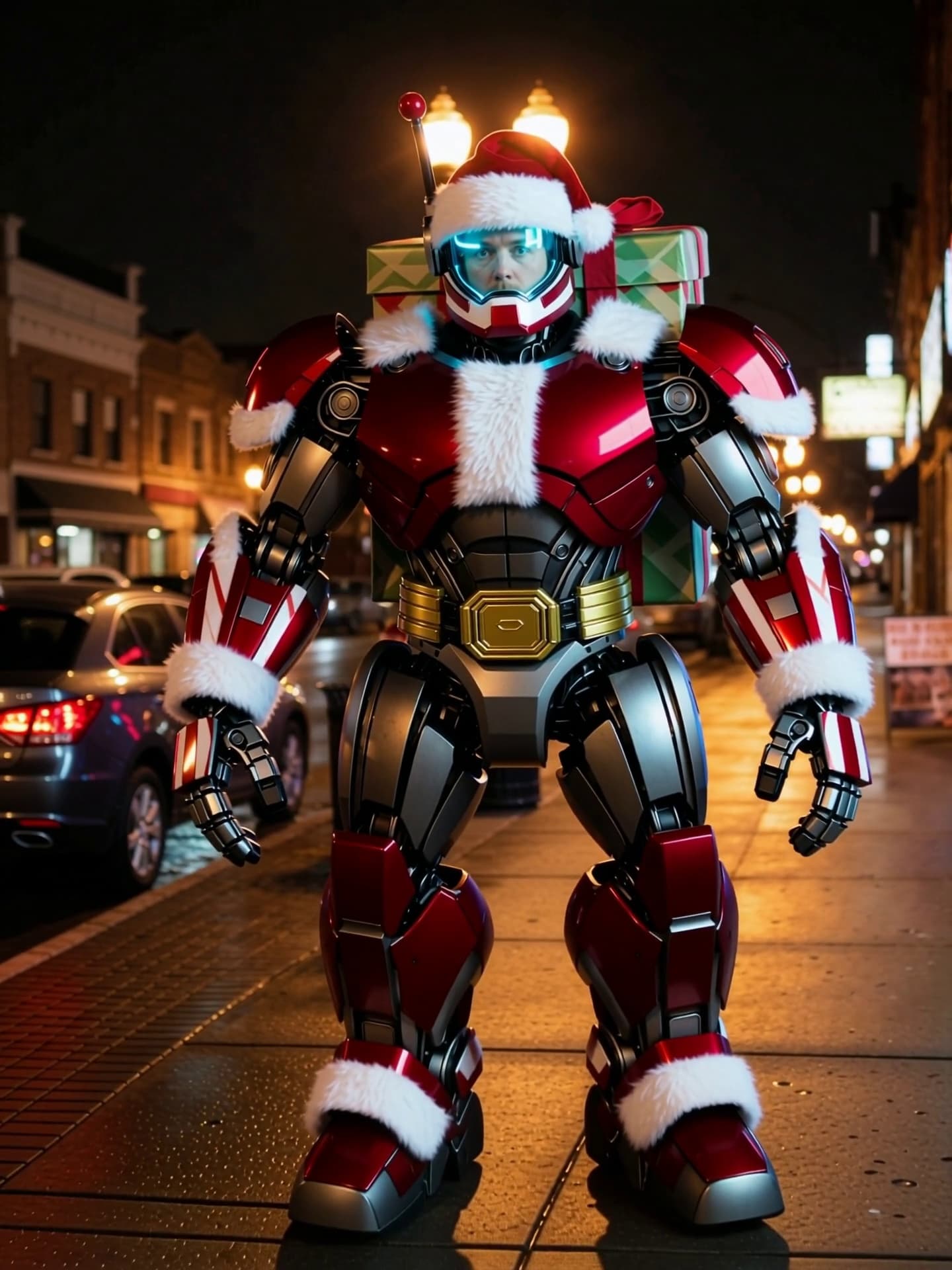 Activación del Gran Robot Santa