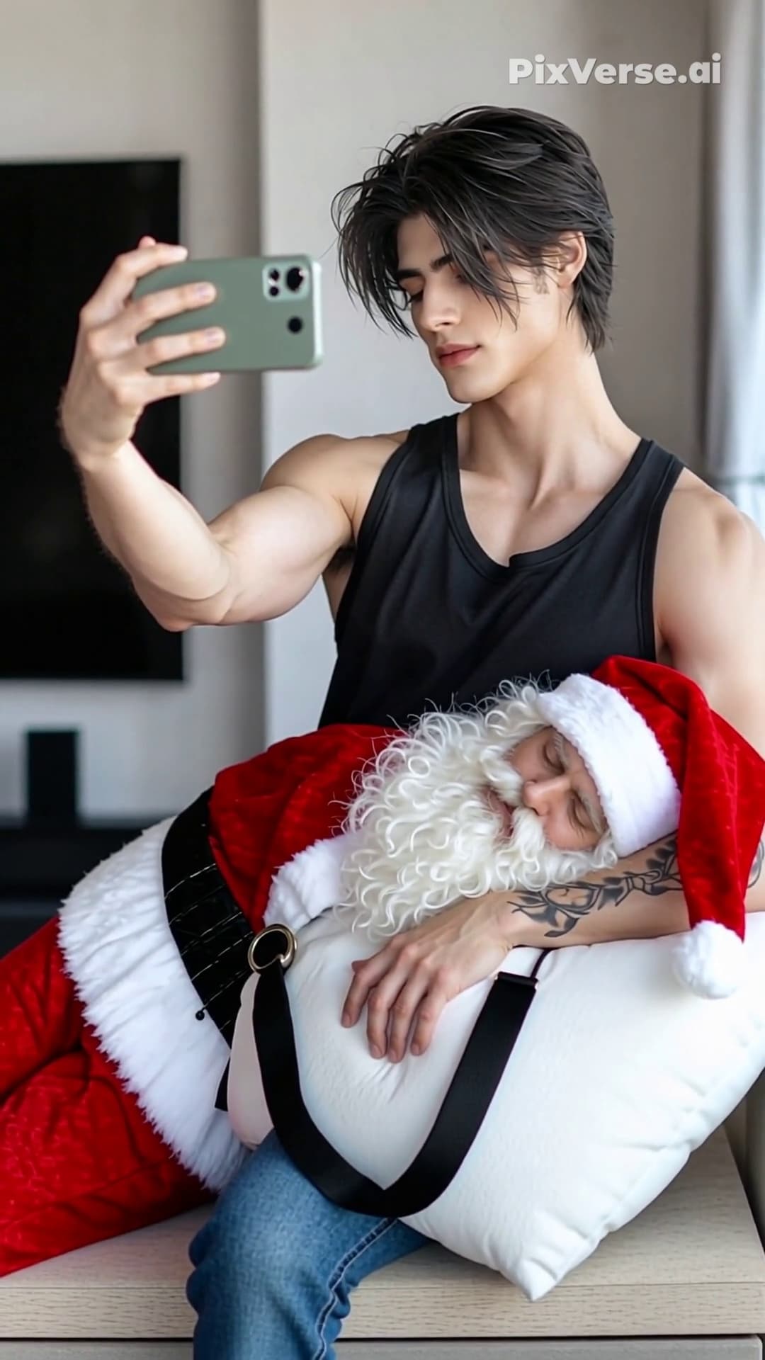 ¿Hey Santa? ¿Tomamos una foto juntos?