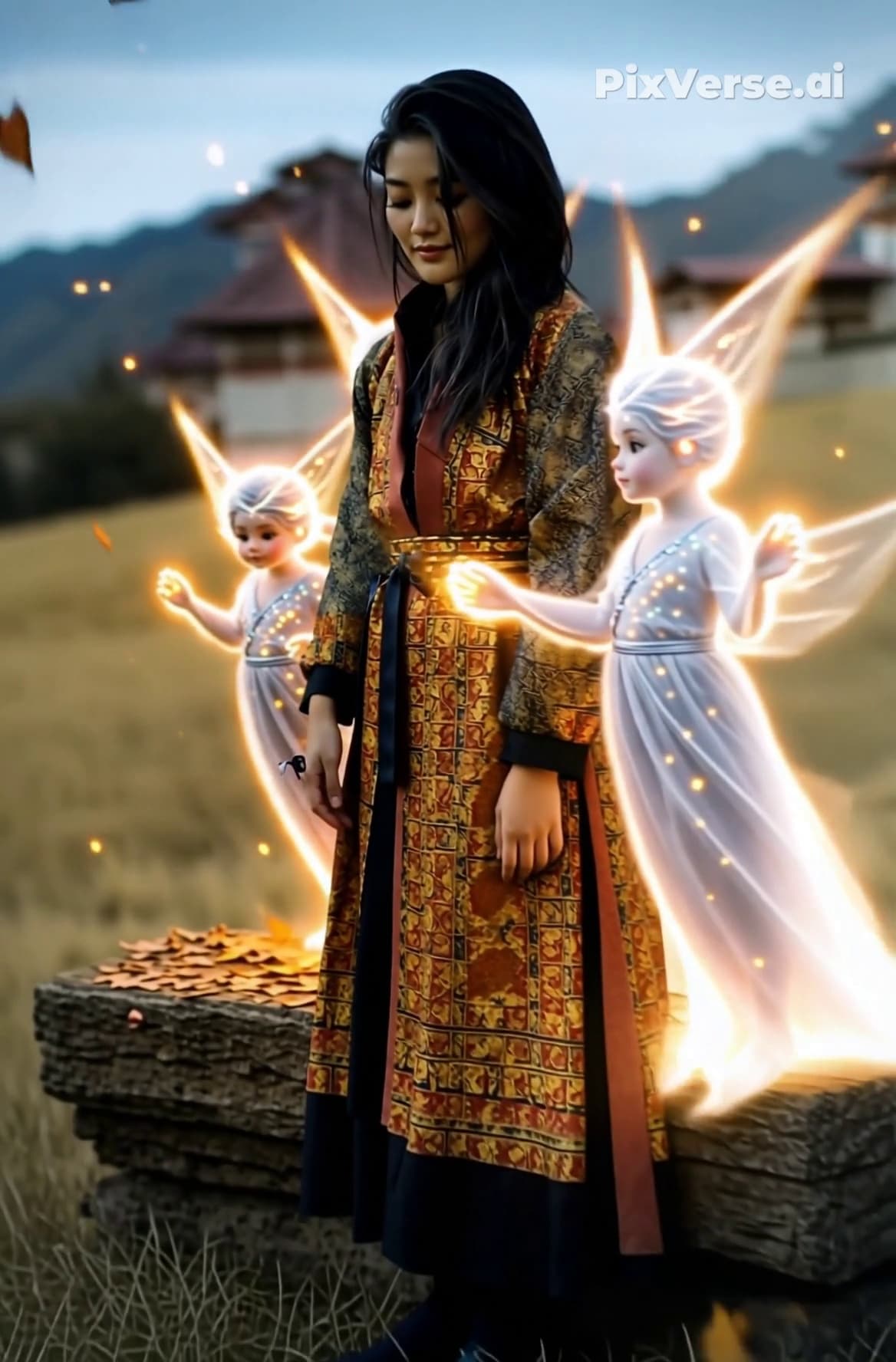 Ángeles de Halloween