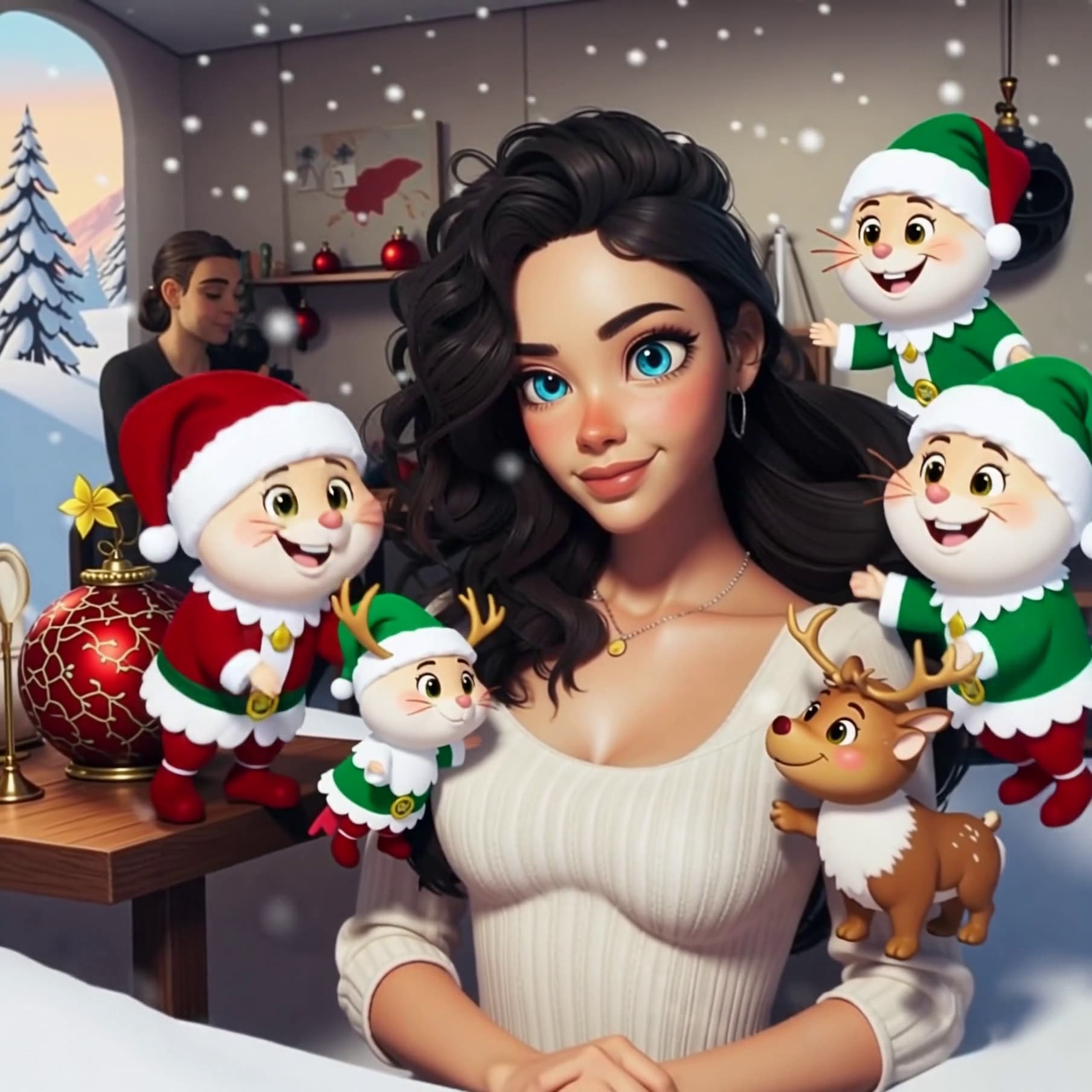 Cartoons de Invierno en 3D