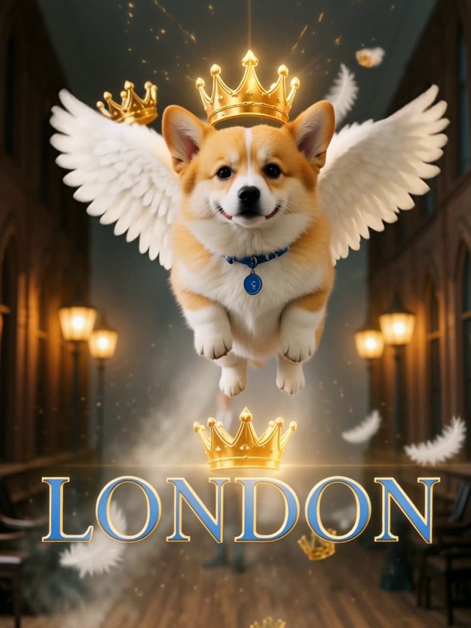 Corgi Real Volador