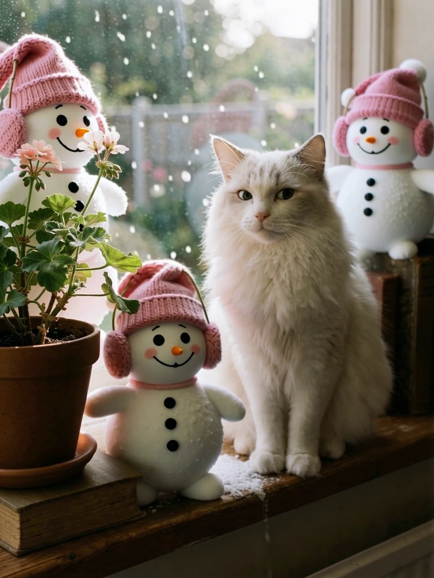 Mundo de Muñecos de Nieve Esponjosos