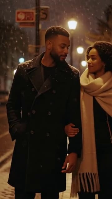Paseo de Amantes en Invierno