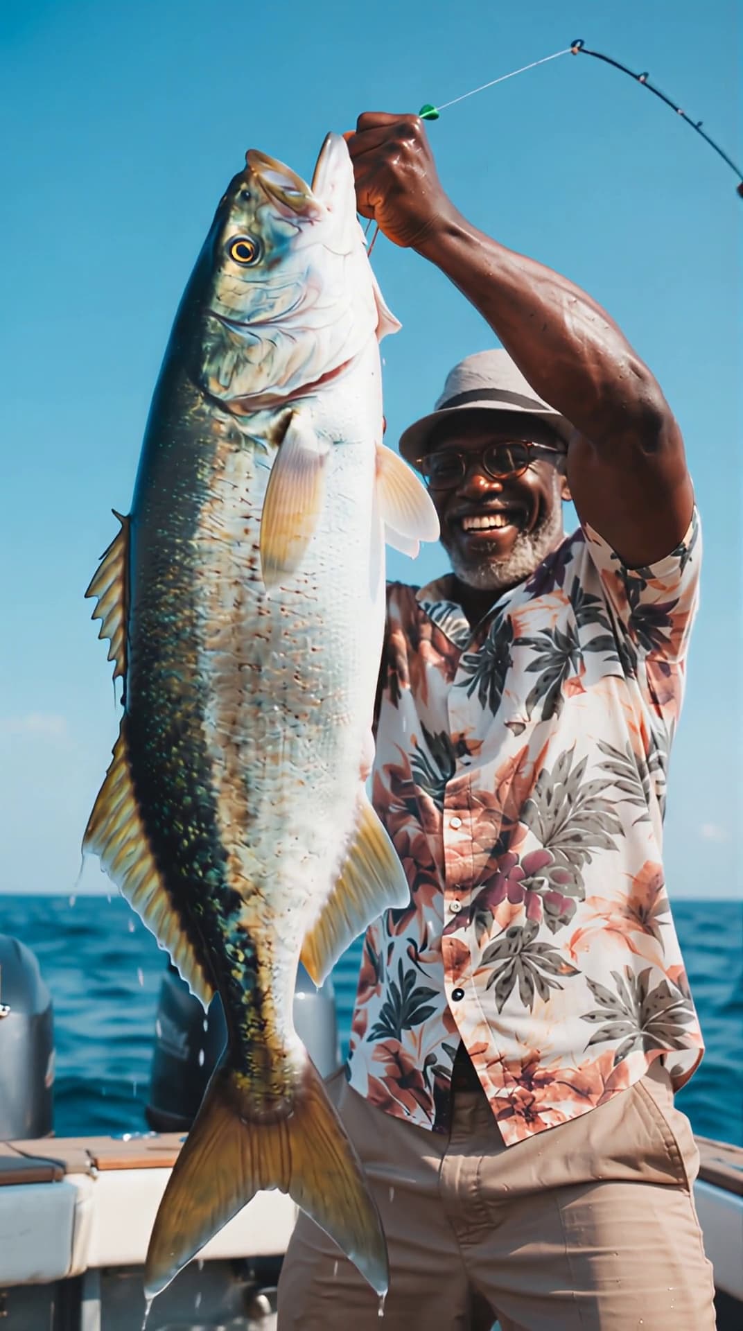 DAD'S BIG CATCH