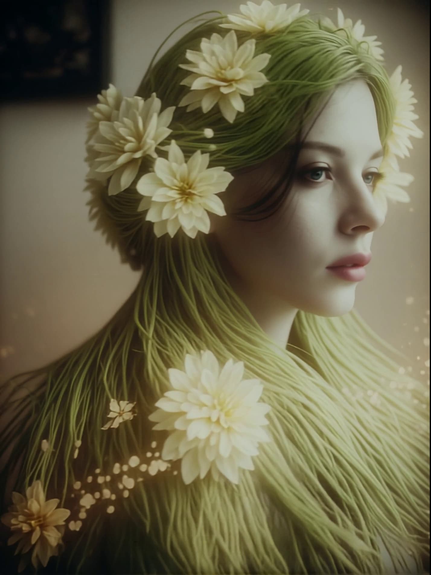 Cabello de Primavera en Flor