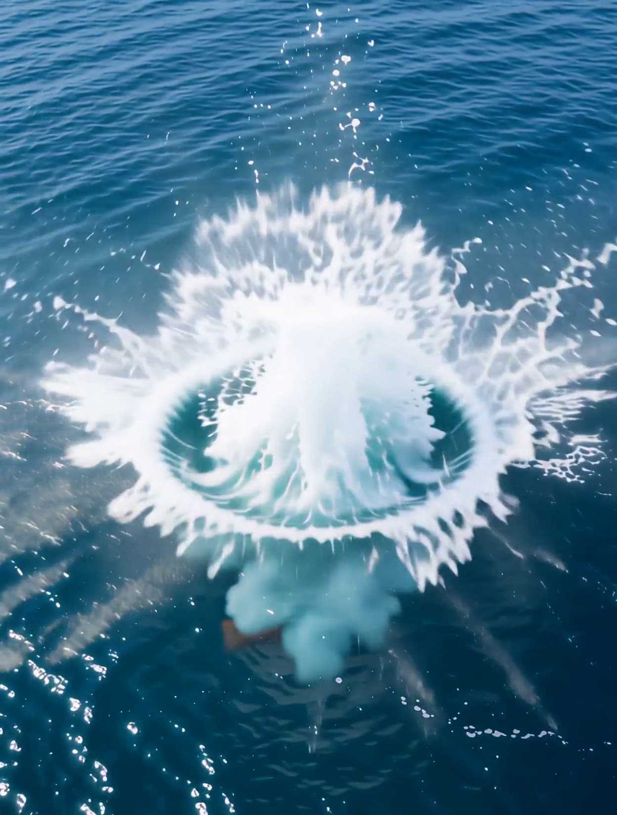 Superhero Sea Leap