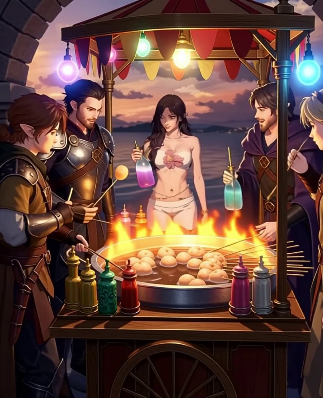 Bolas de Pescado de Fantasía
