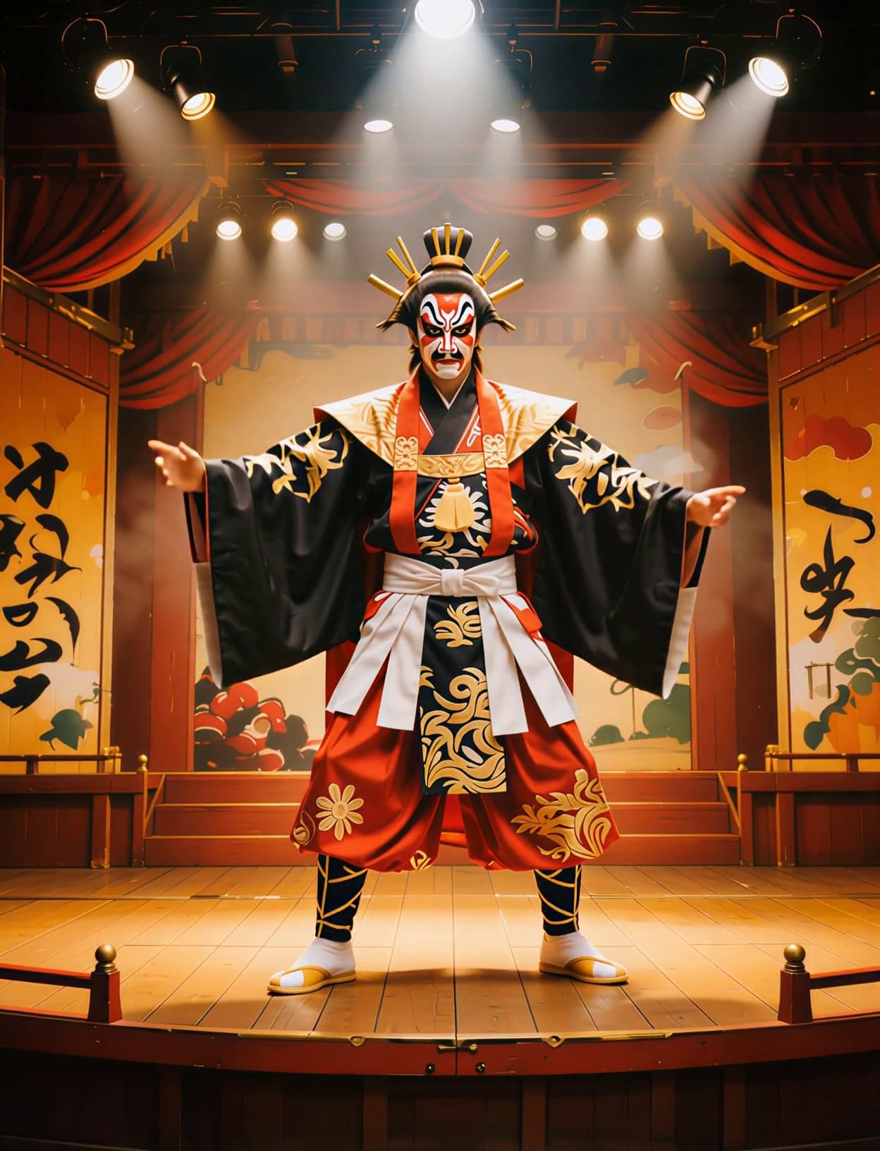 Painted Kabuki