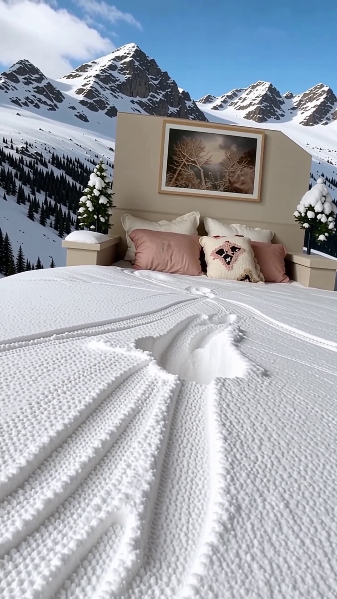¡Vamos a saltar a la nieve!