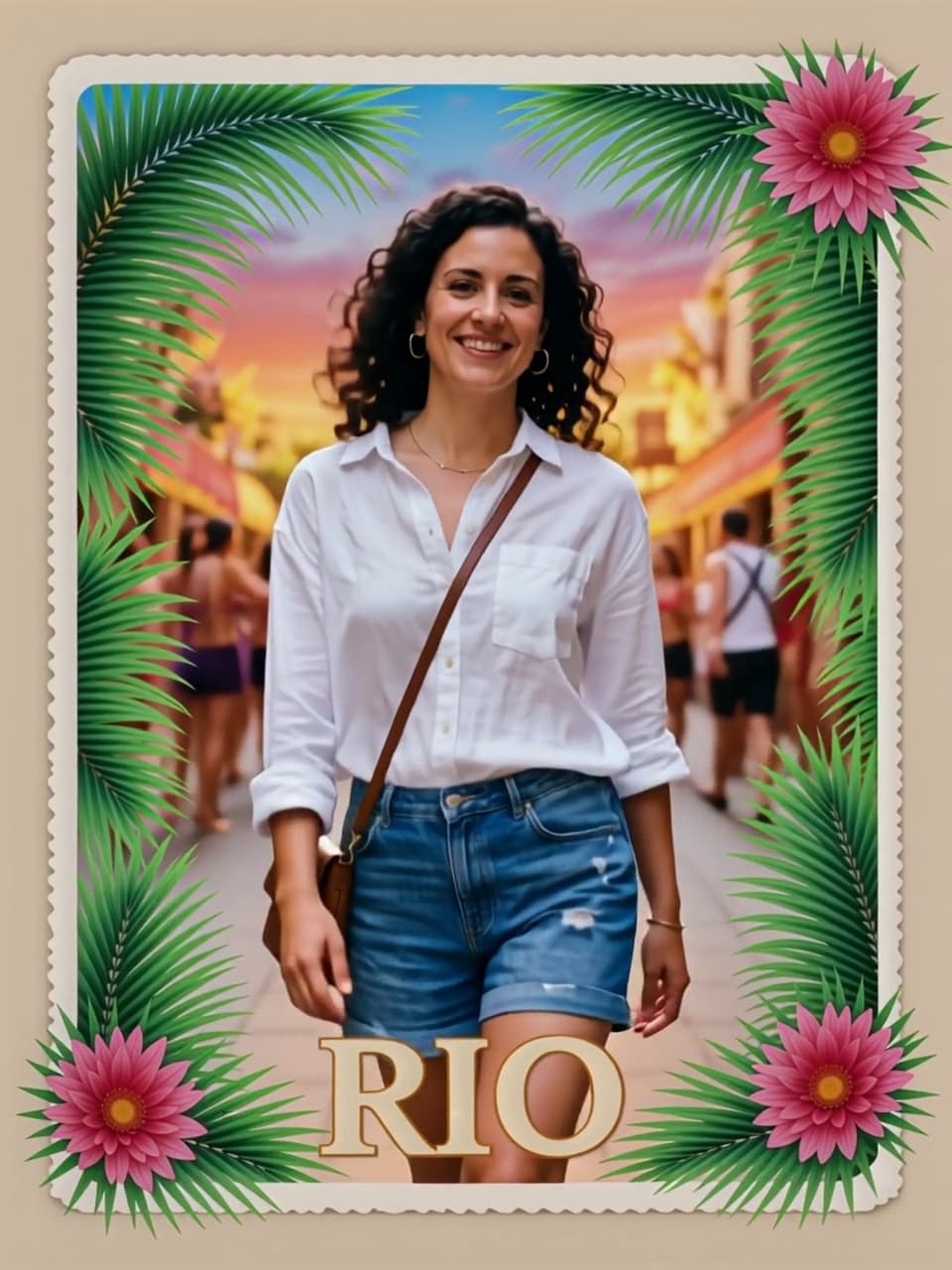 Tarjeta del Carnaval de Río
