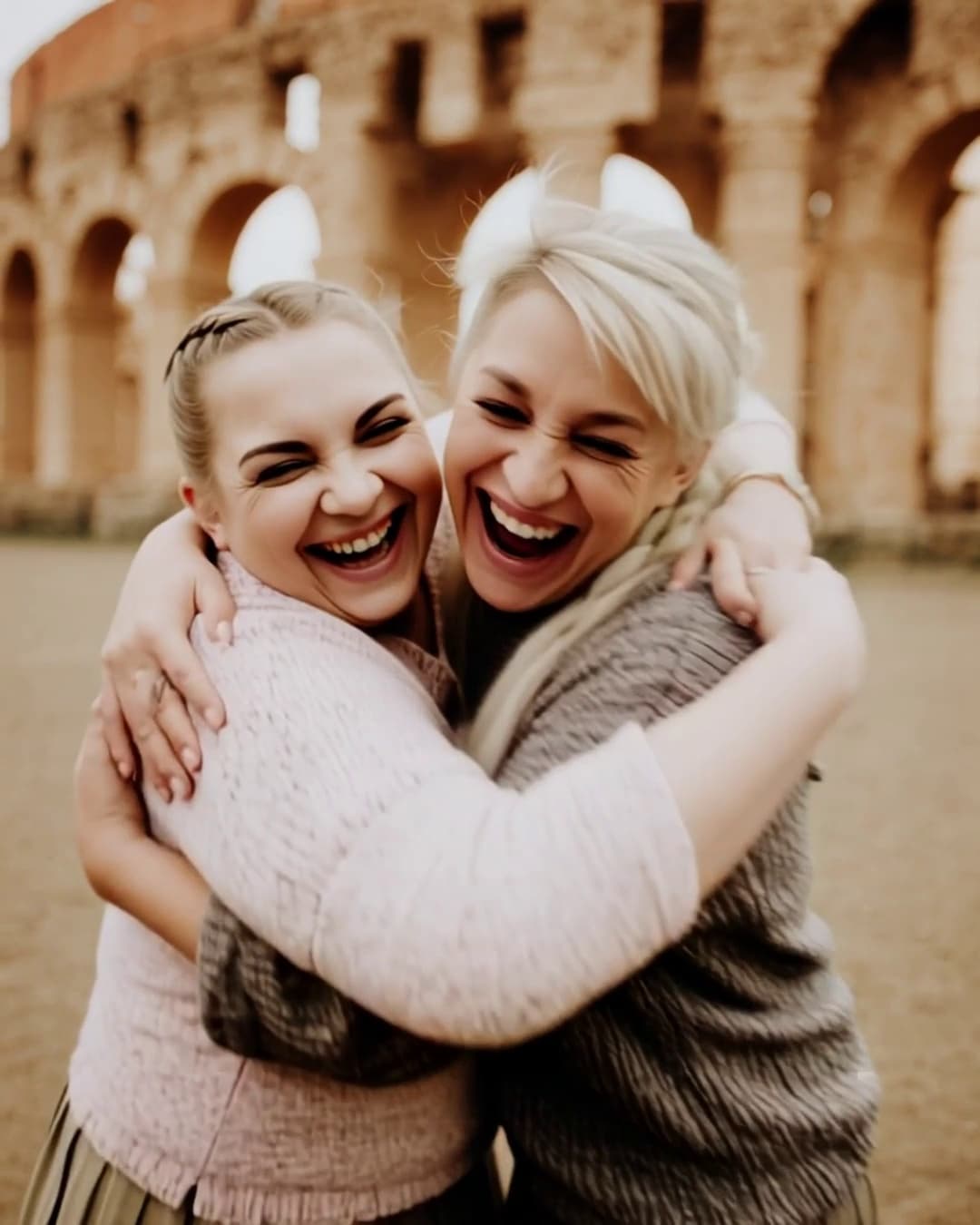 Con Mamá en Roma