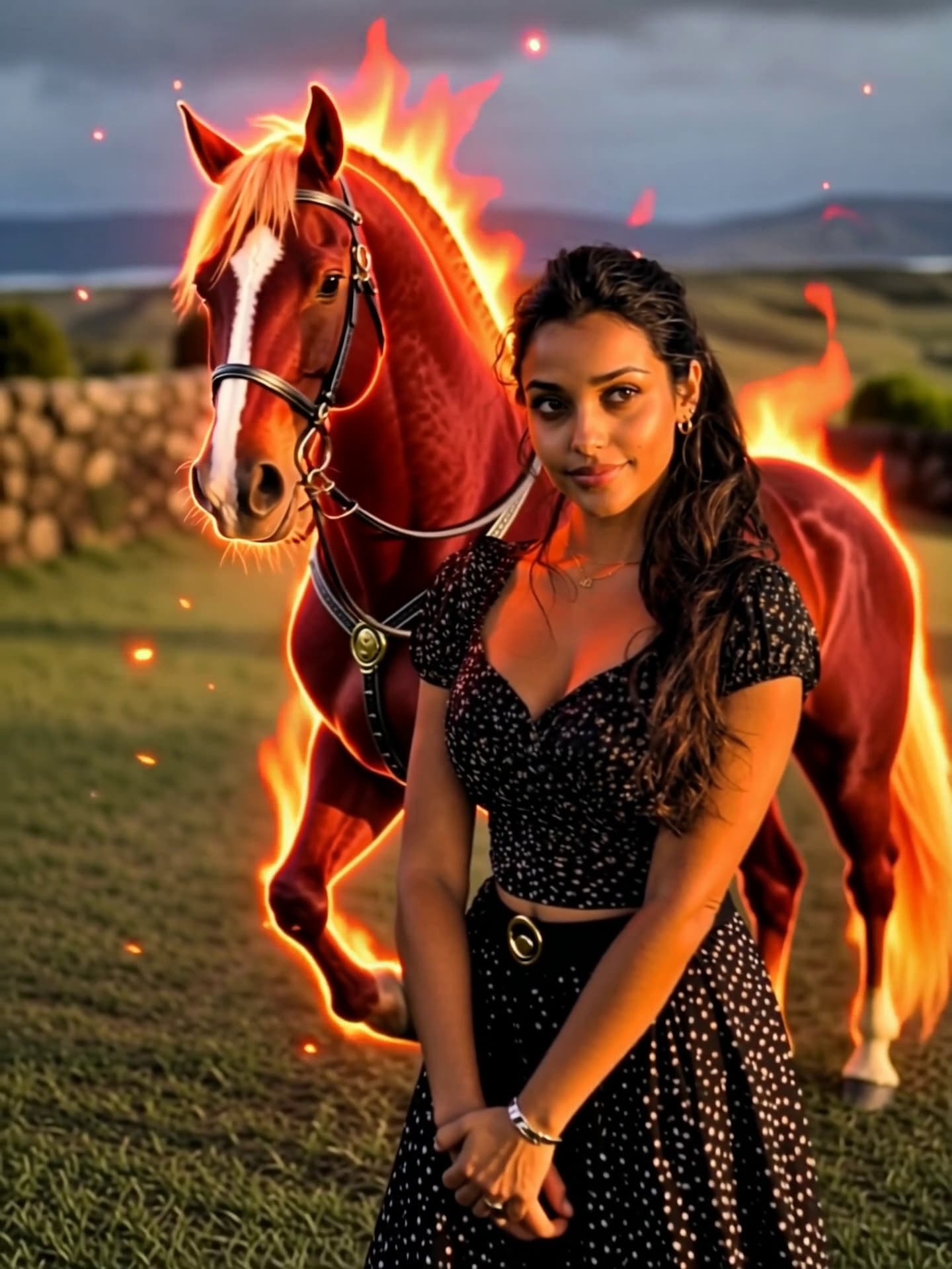 Fire Horse Aura