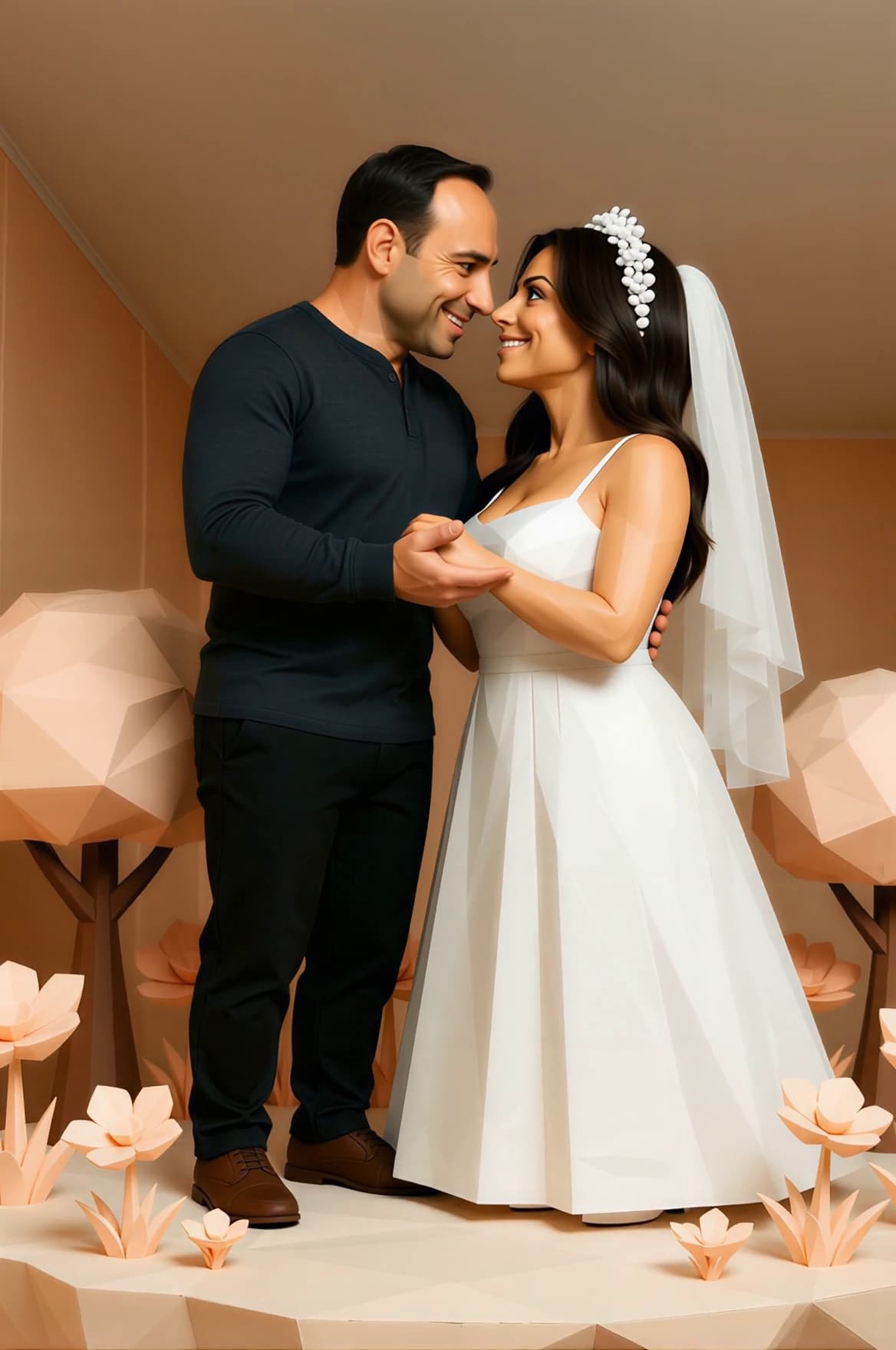 Wedding Diorama