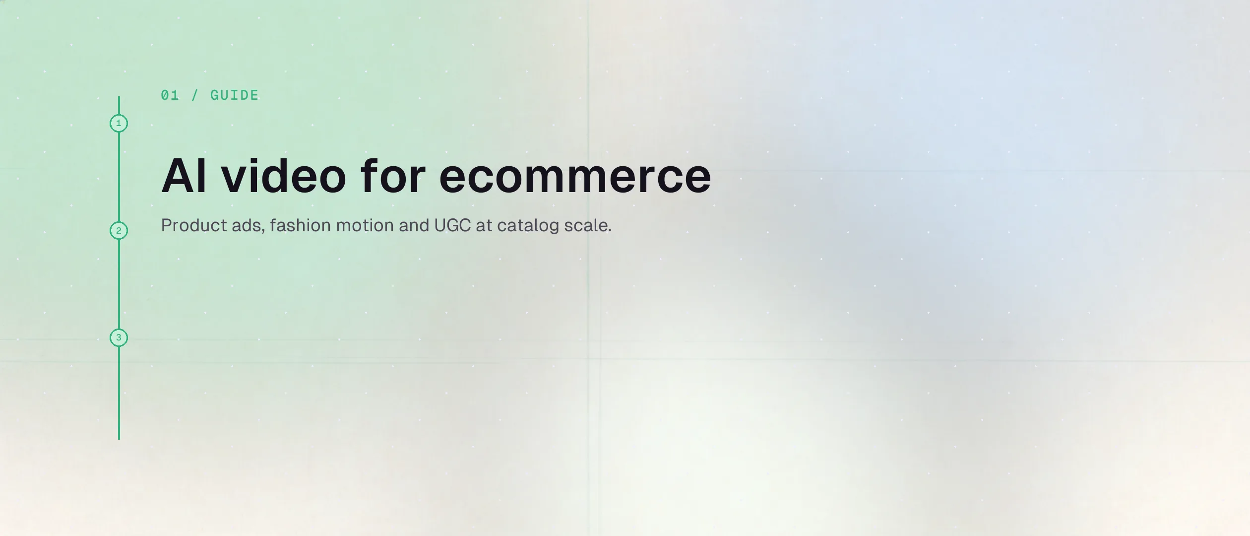 AI video for ecommerce: ads, fashion and UGC on OmniArt