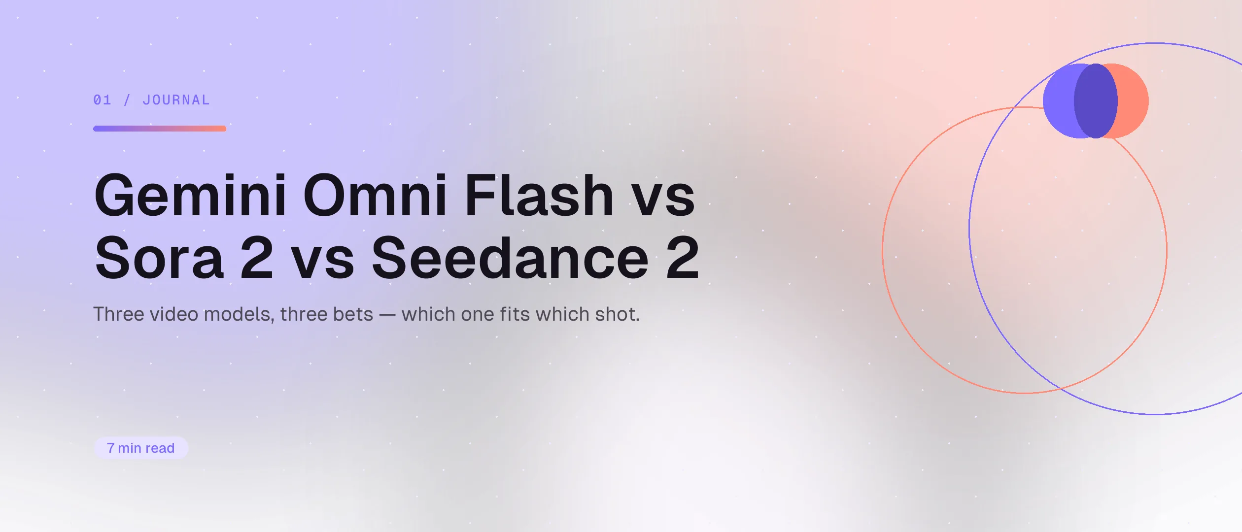Gemini Omni Flash vs Sora 2 vs Seedance 2: pick per shot