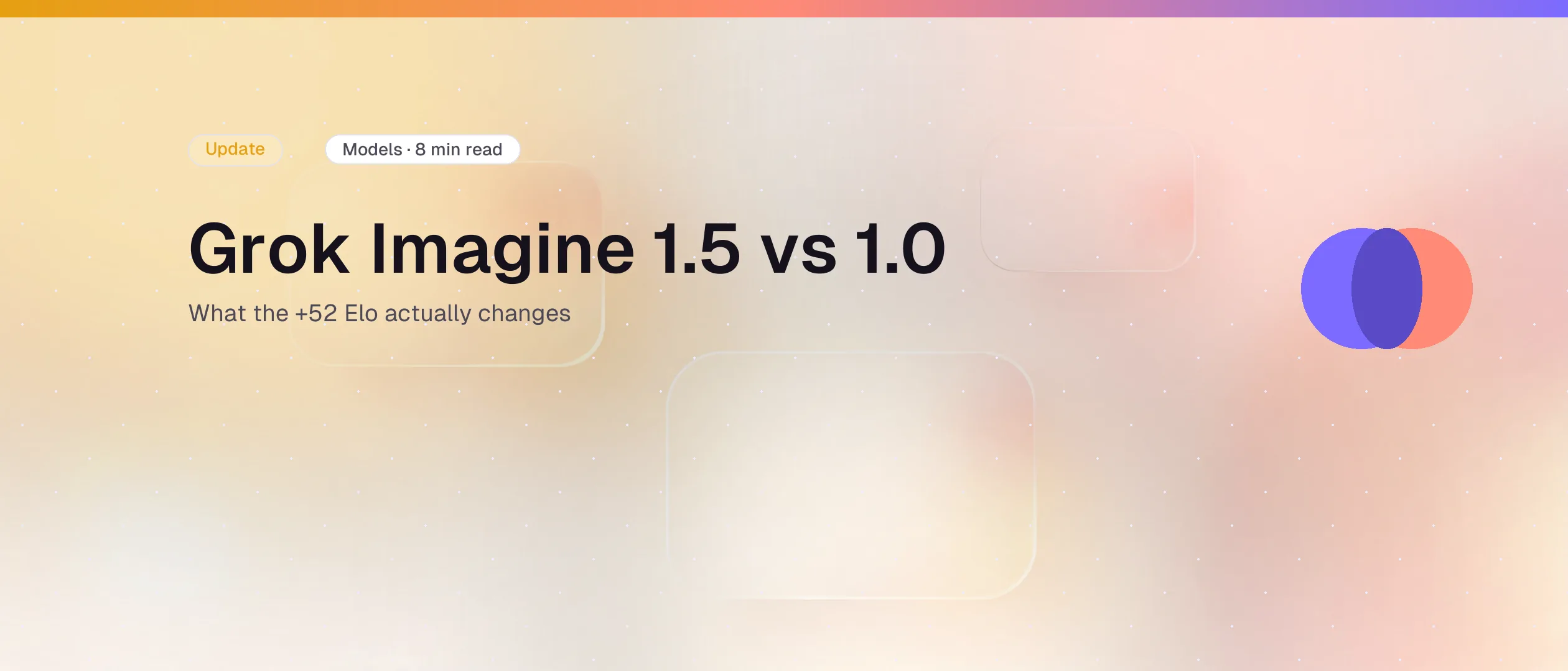 Grok Imagine 1.5 vs 1.0: what the +52 Elo actually changes