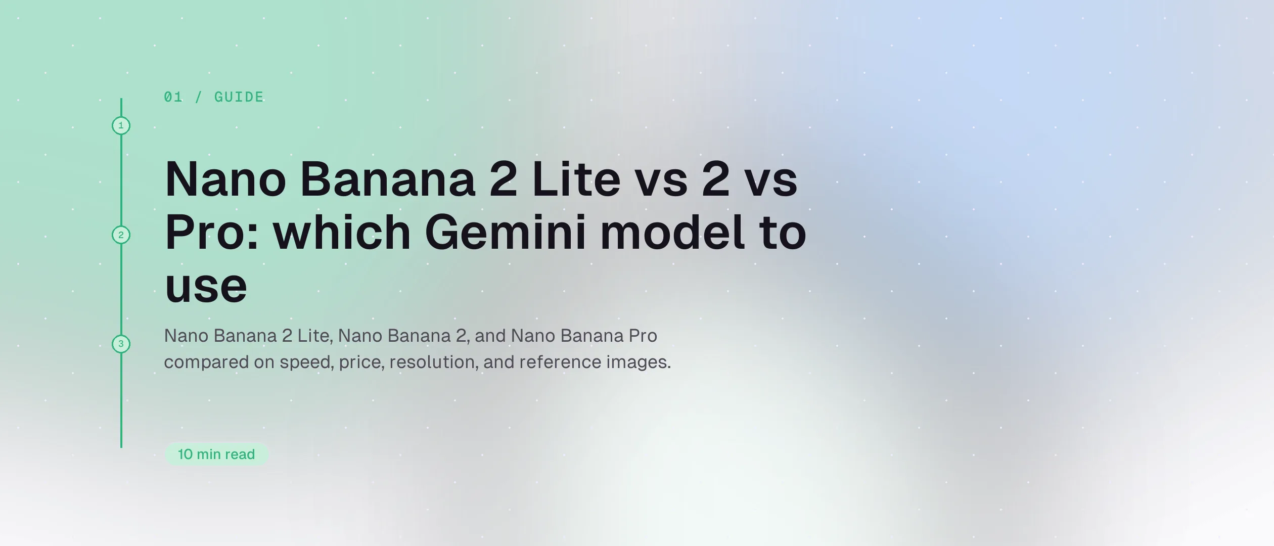 Nano Banana 2 Lite vs 2 vs Pro: which Gemini model to use