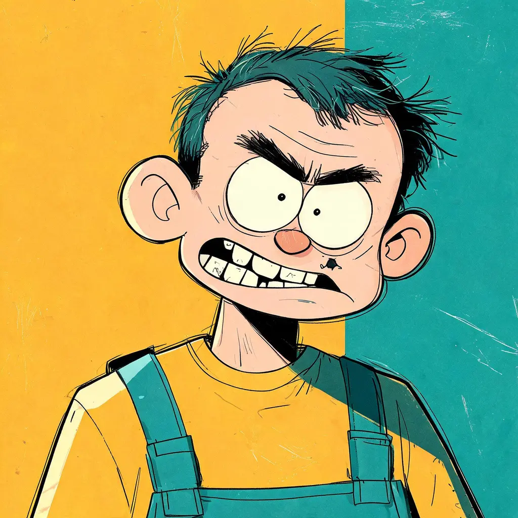 Retrato de cómic alternativo