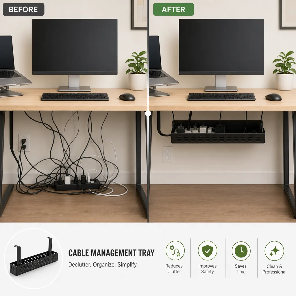 Before-and-after comparison