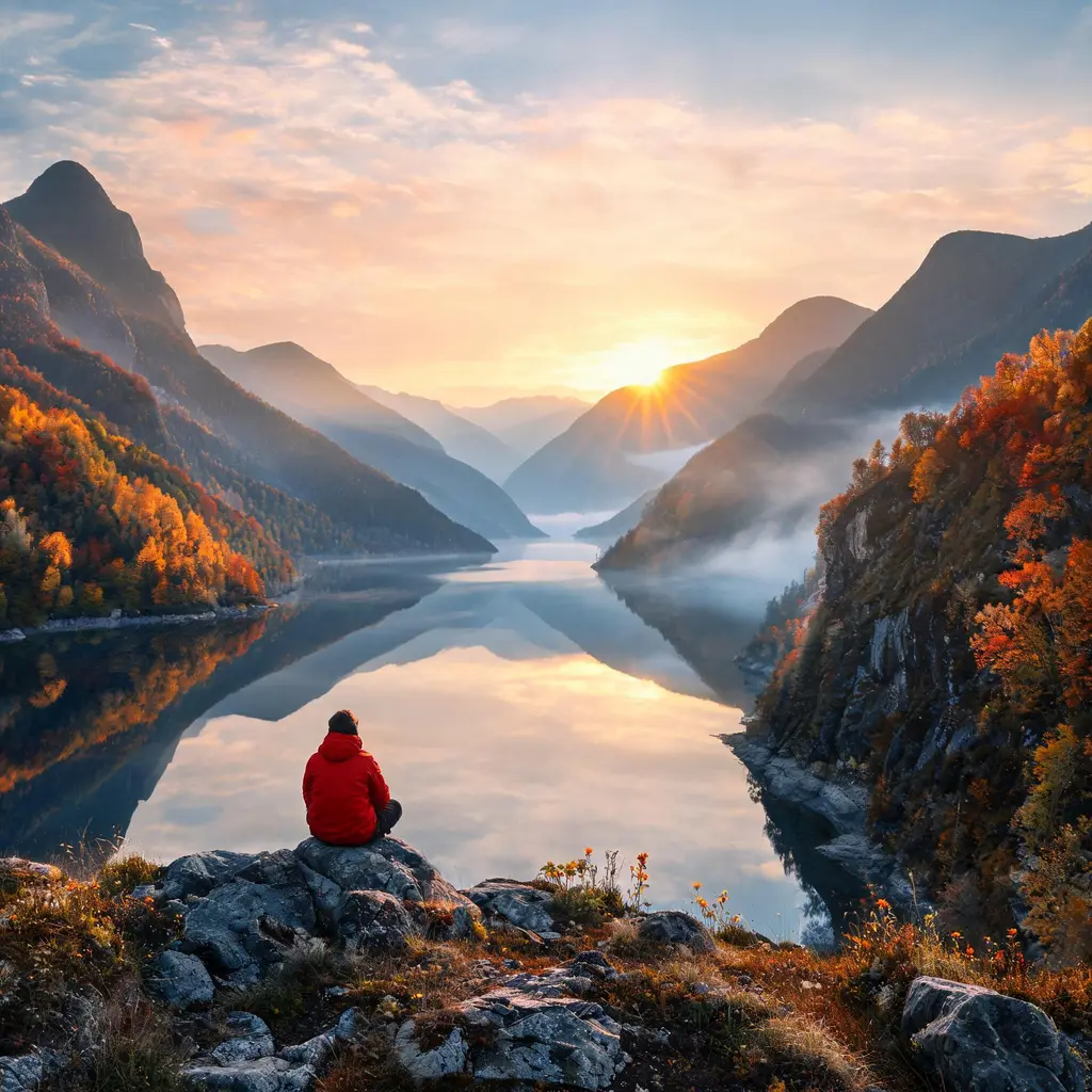 Paisaje cinematográfico solitario