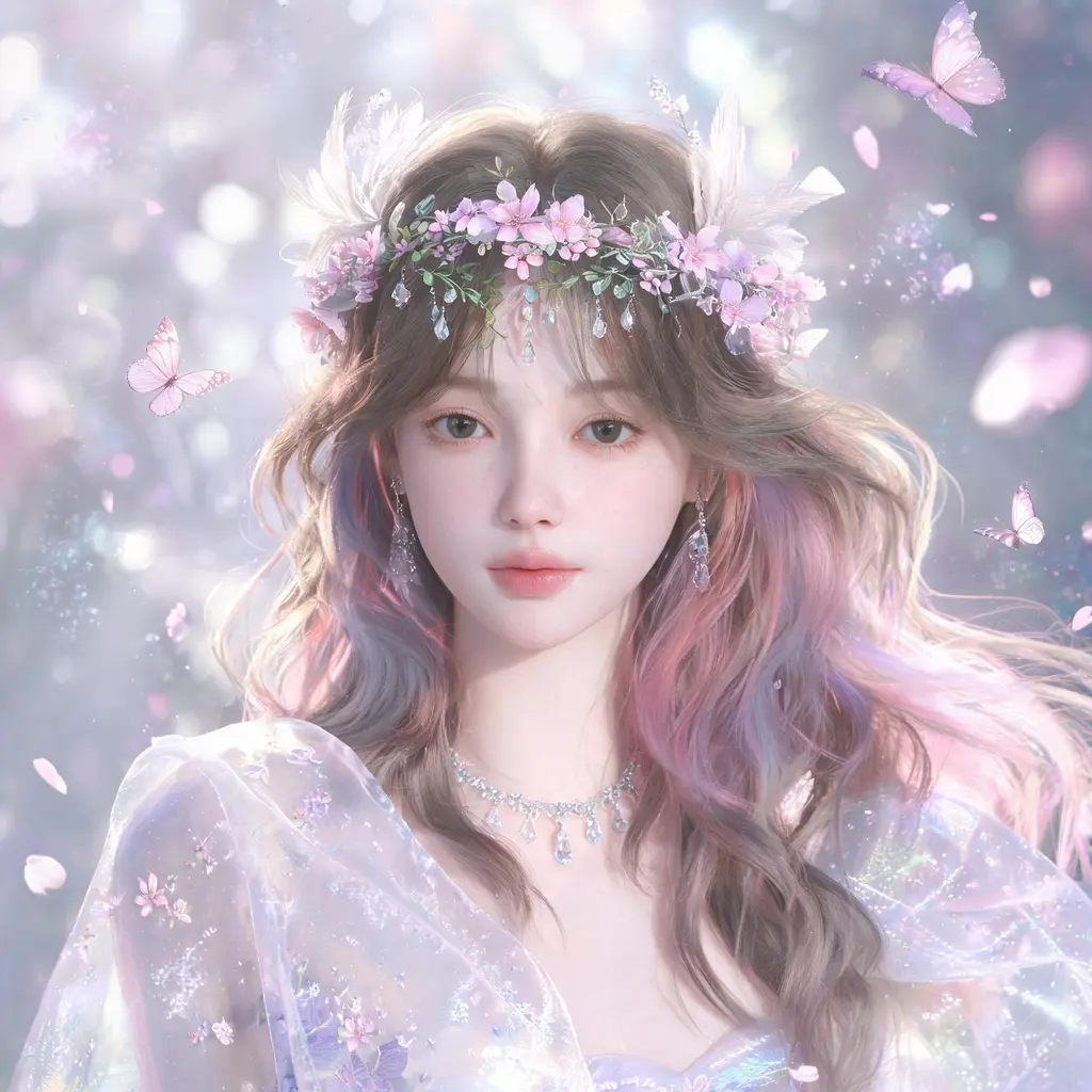 Portrait de fantasy éthérée