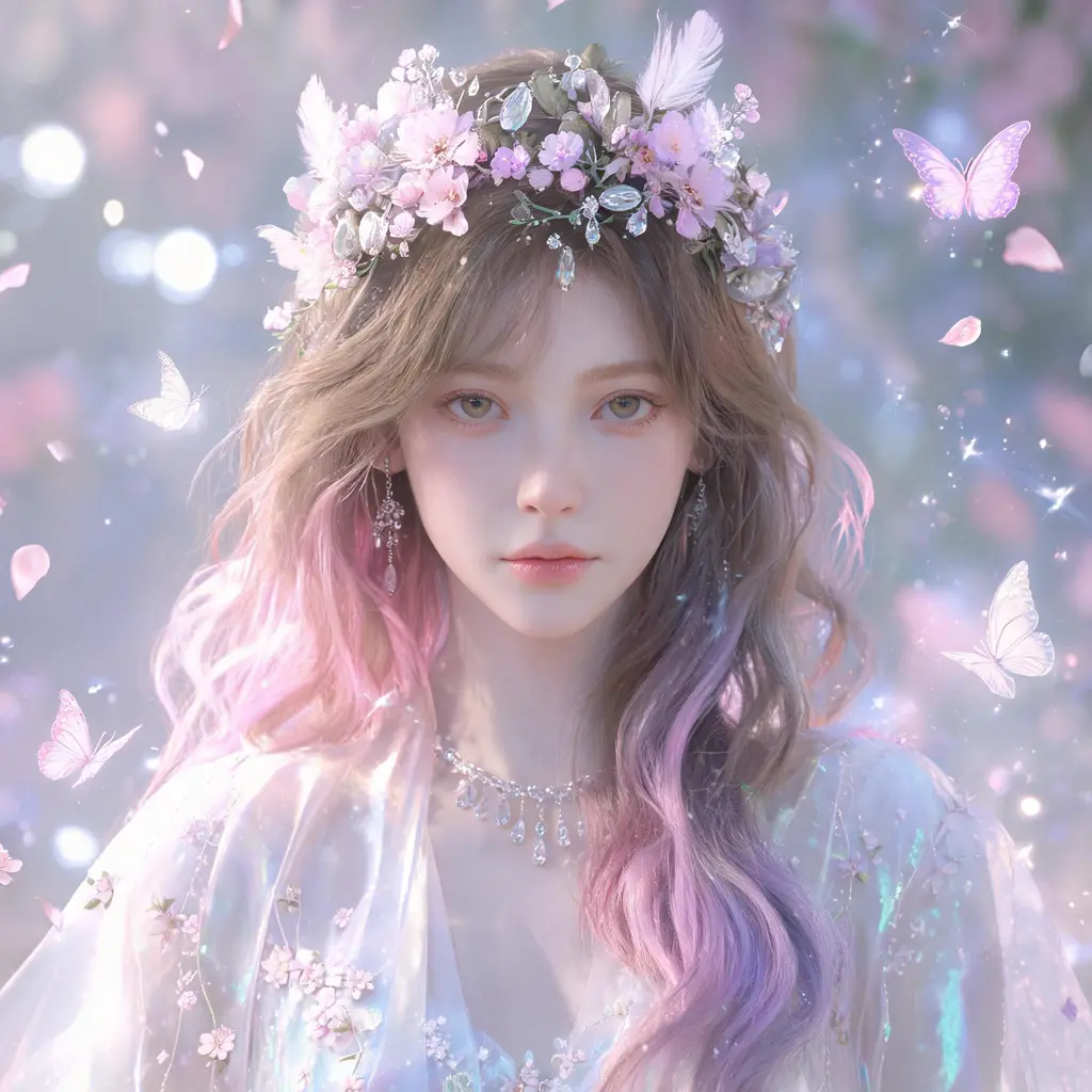Portrait de fantasy éthérée