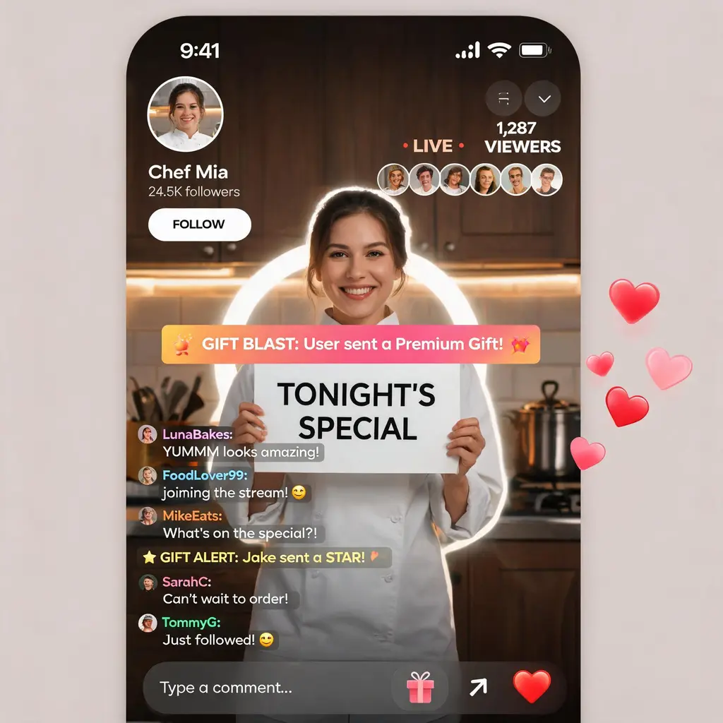 Скриншот стрим-приложения