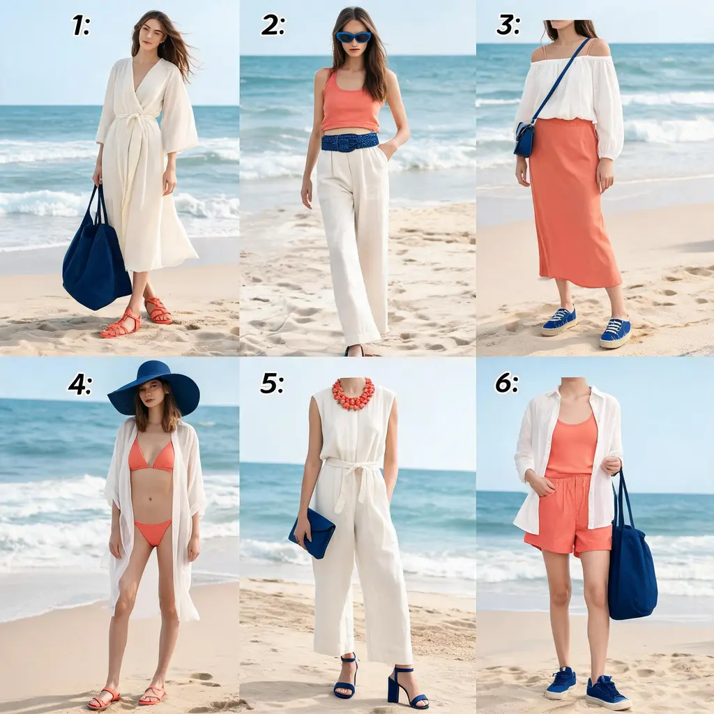 Kolase lookbook busana