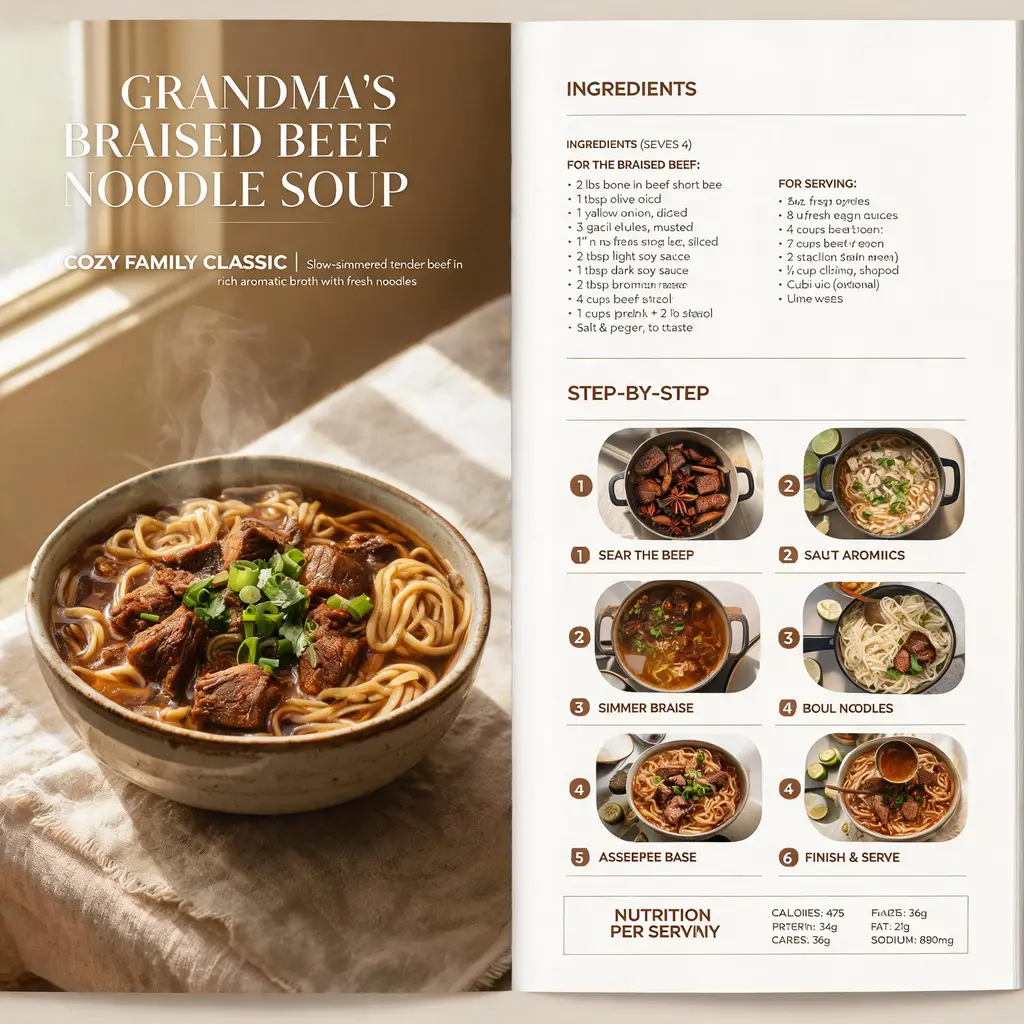 Halaman ganda majalah masak