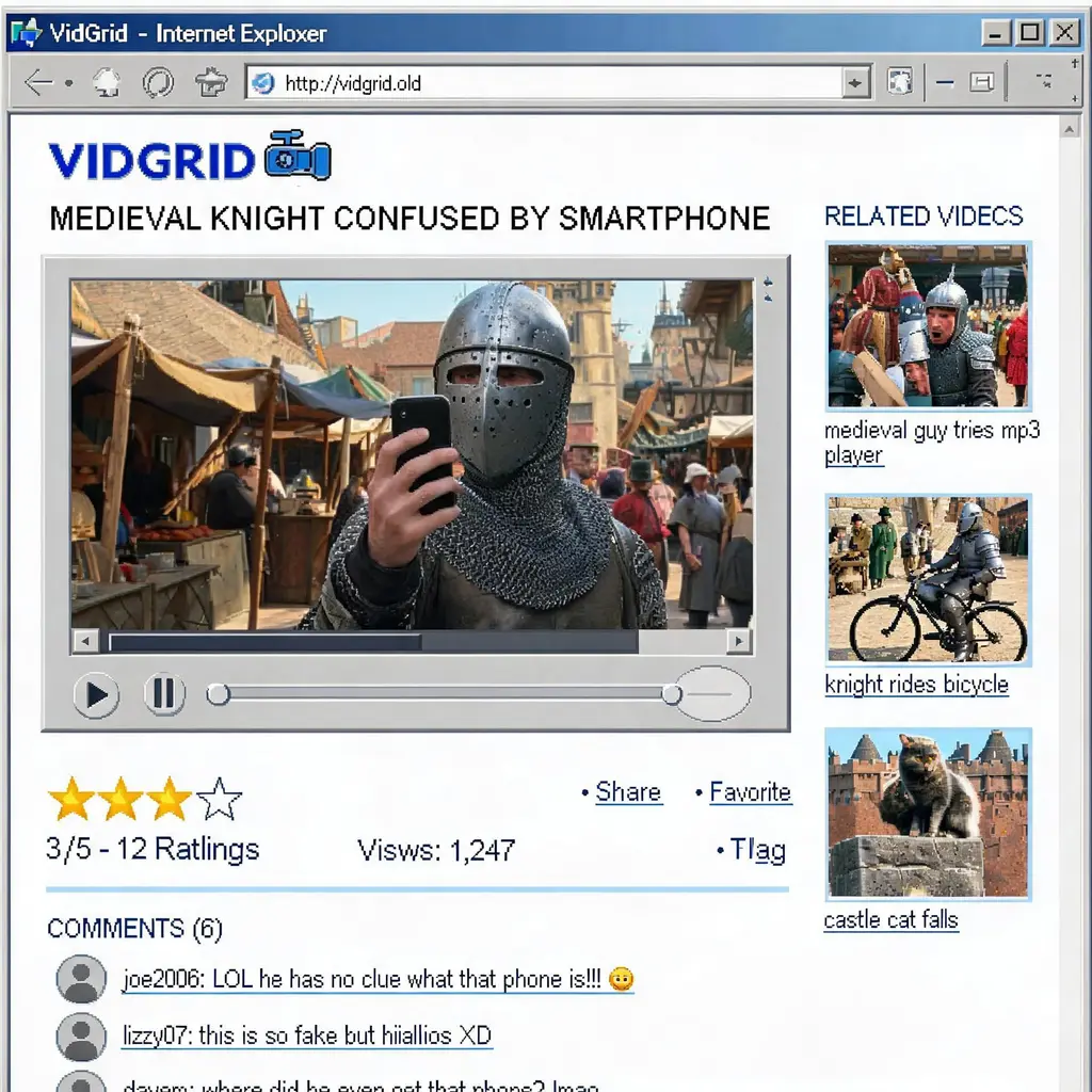 Captura de web de vídeos retro