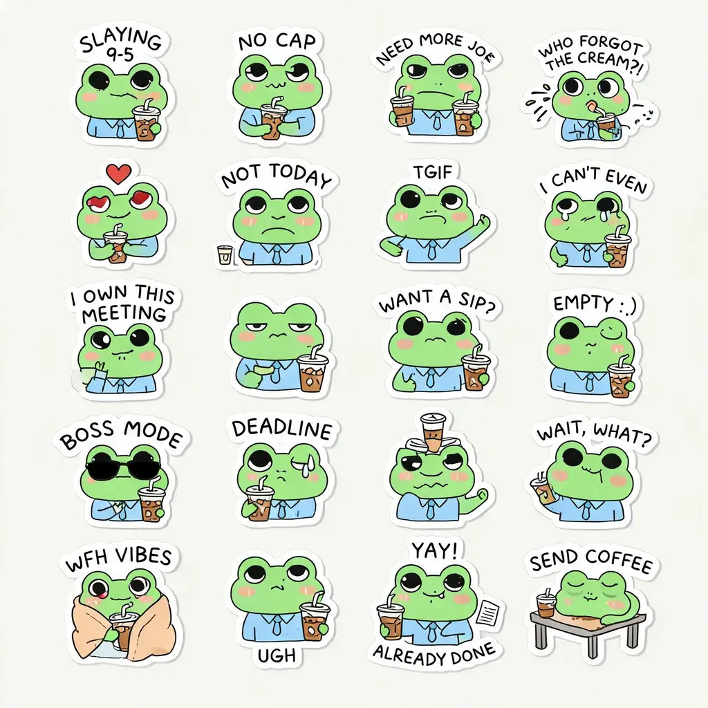 Messaging sticker pack