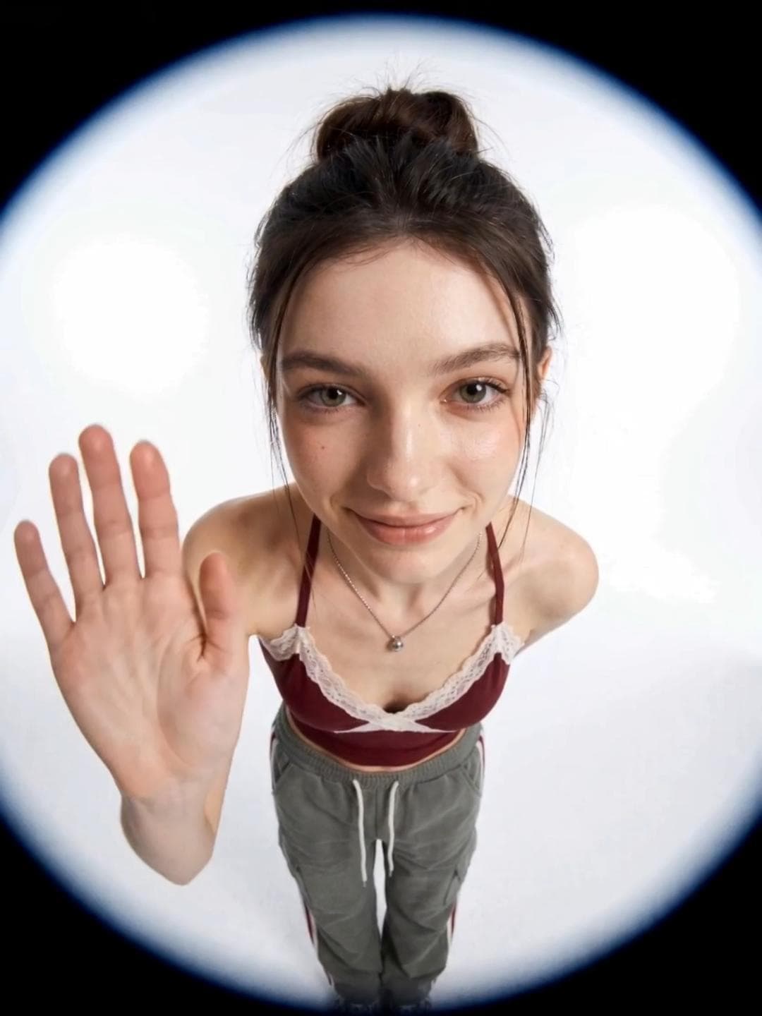 Let's say hello to the audience