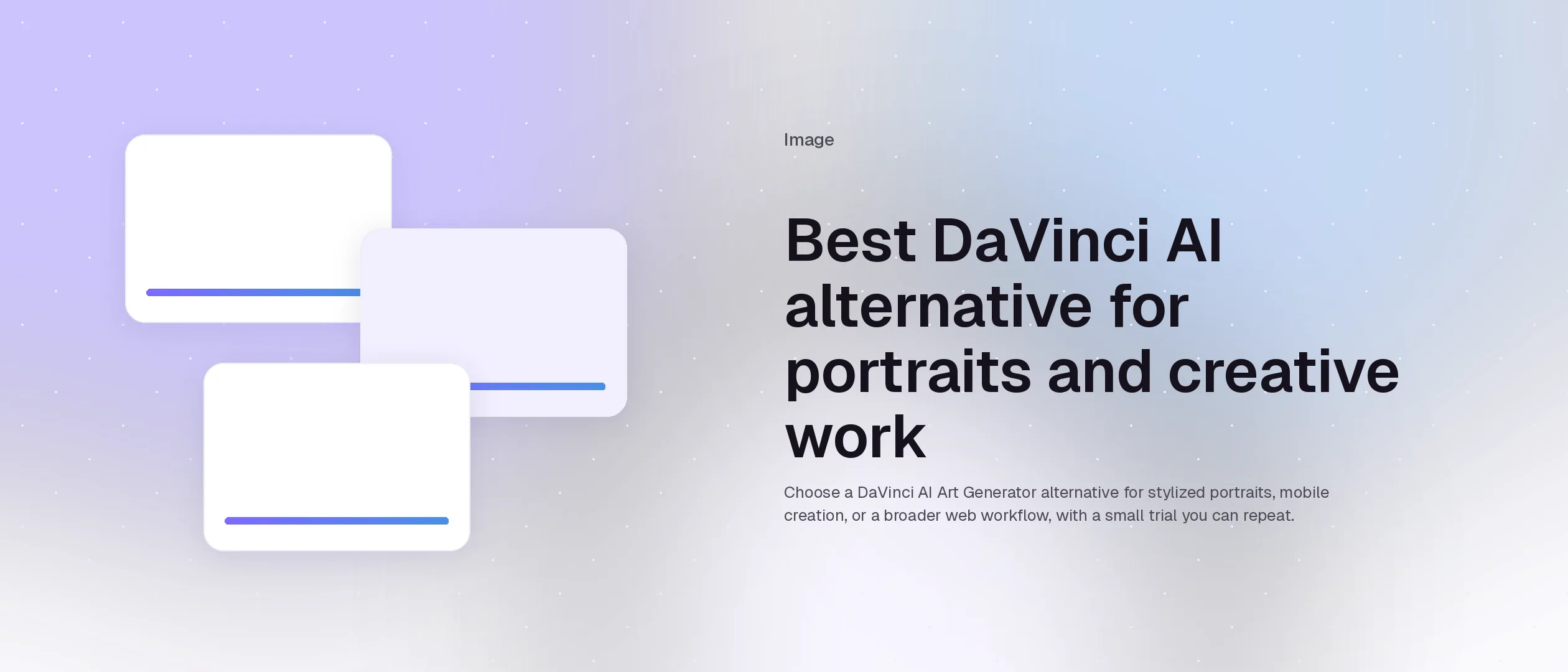 DaVinci AI 最佳替代方案:人像與創作工作流程