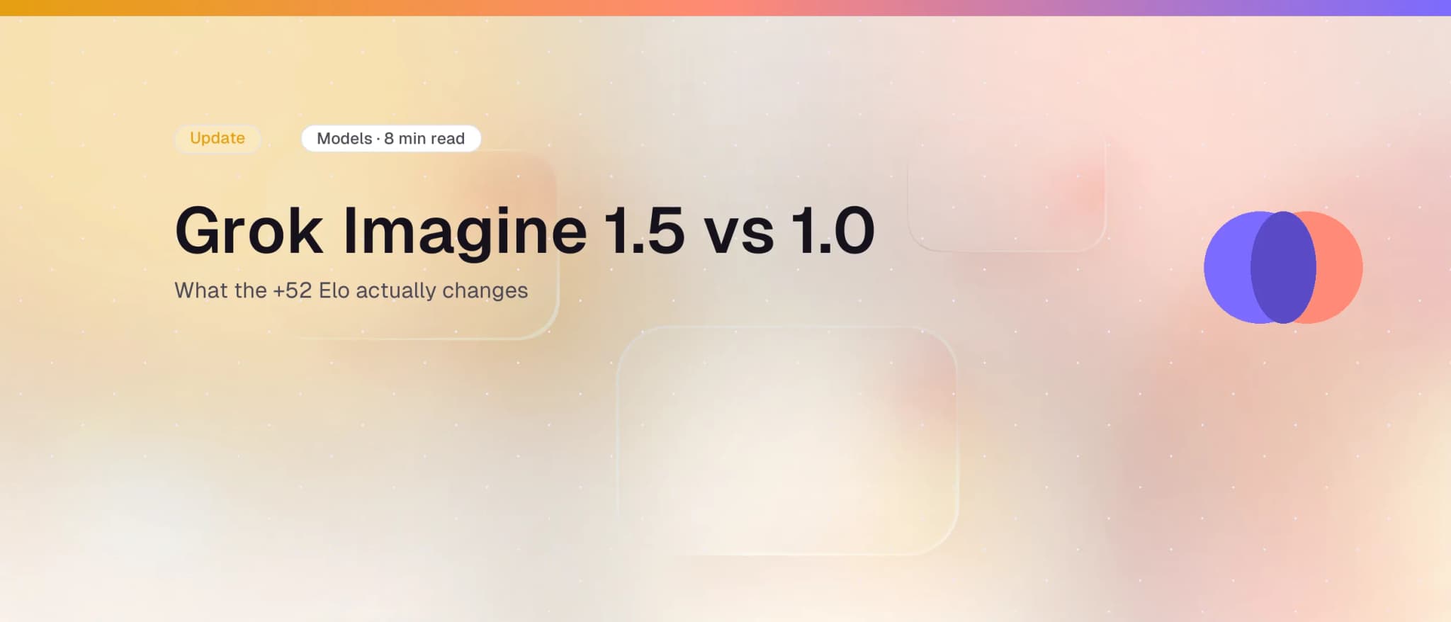 Grok Imagine 1.5 對比 1.0:那 +52 Elo 到底改變了什麼
